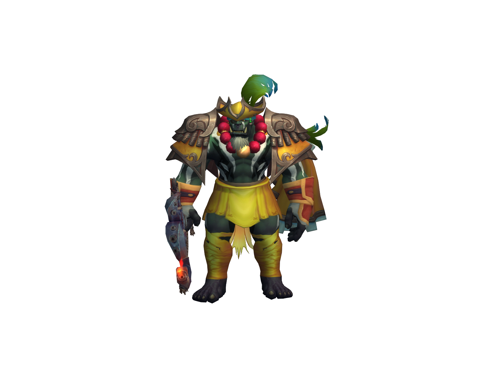 Kuchenkäse 3D character render