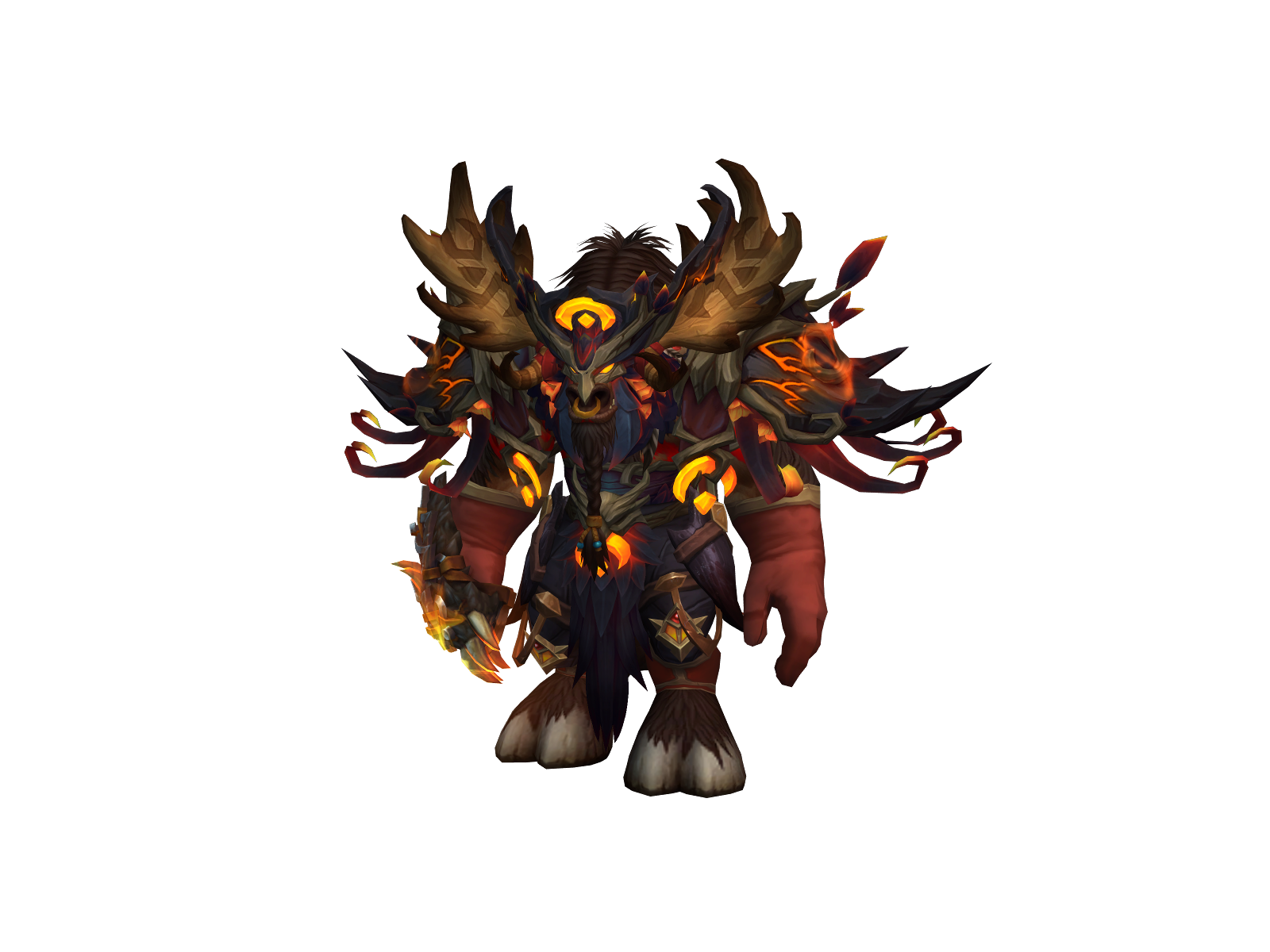 Goatimus 3D character render