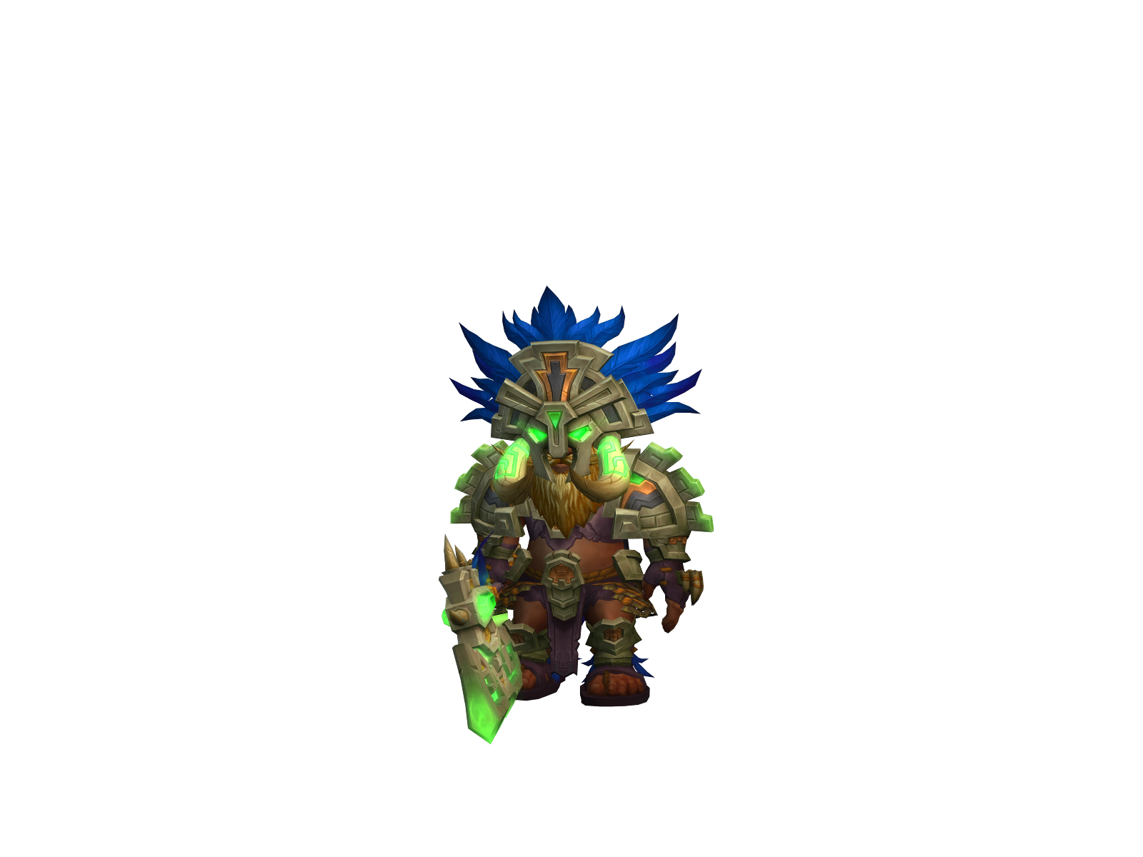 Bacak 3D character render
