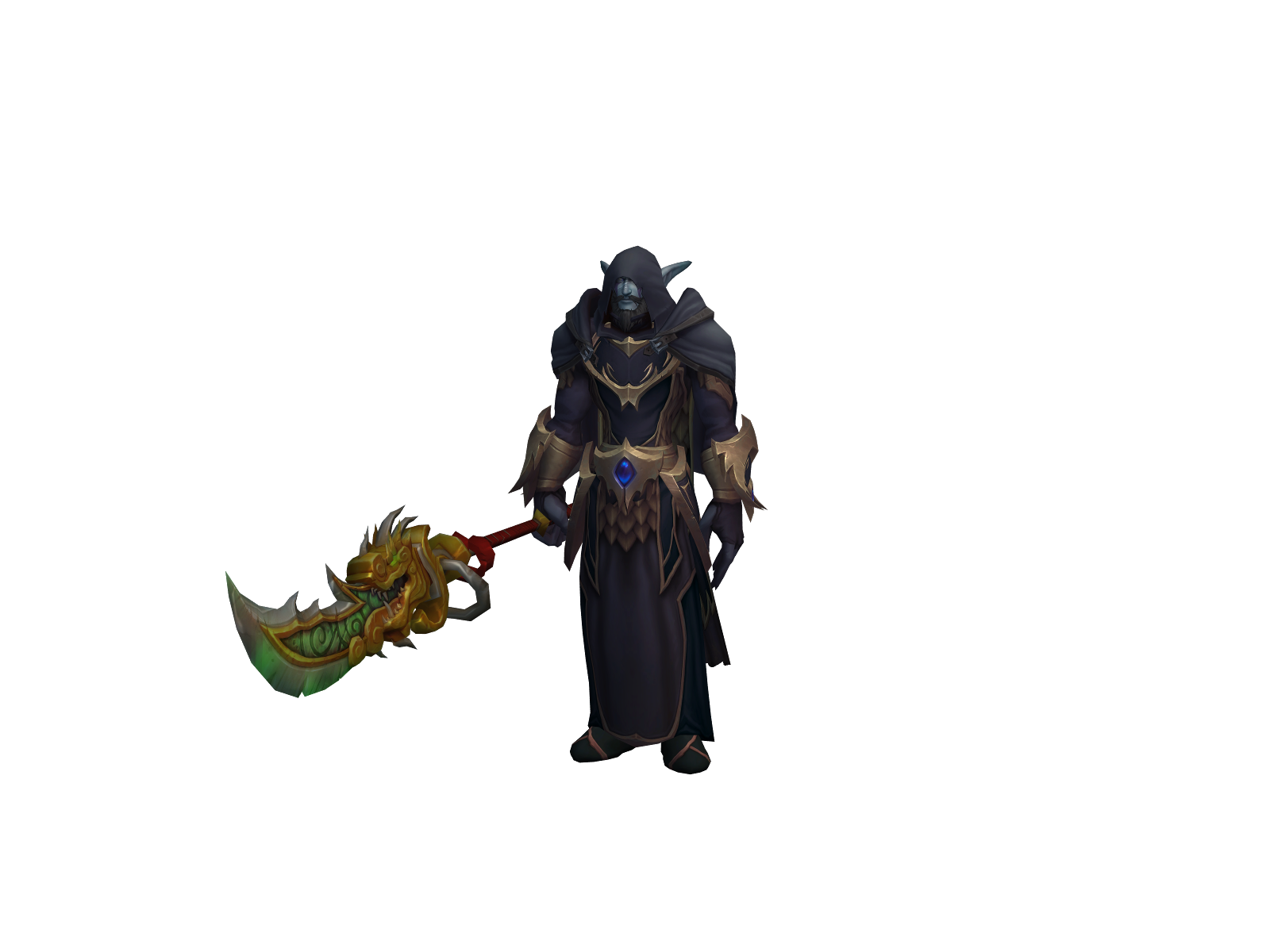 Dridus 3D character render