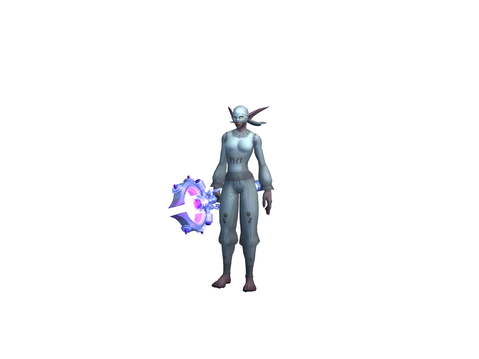 Monalina 3D character render