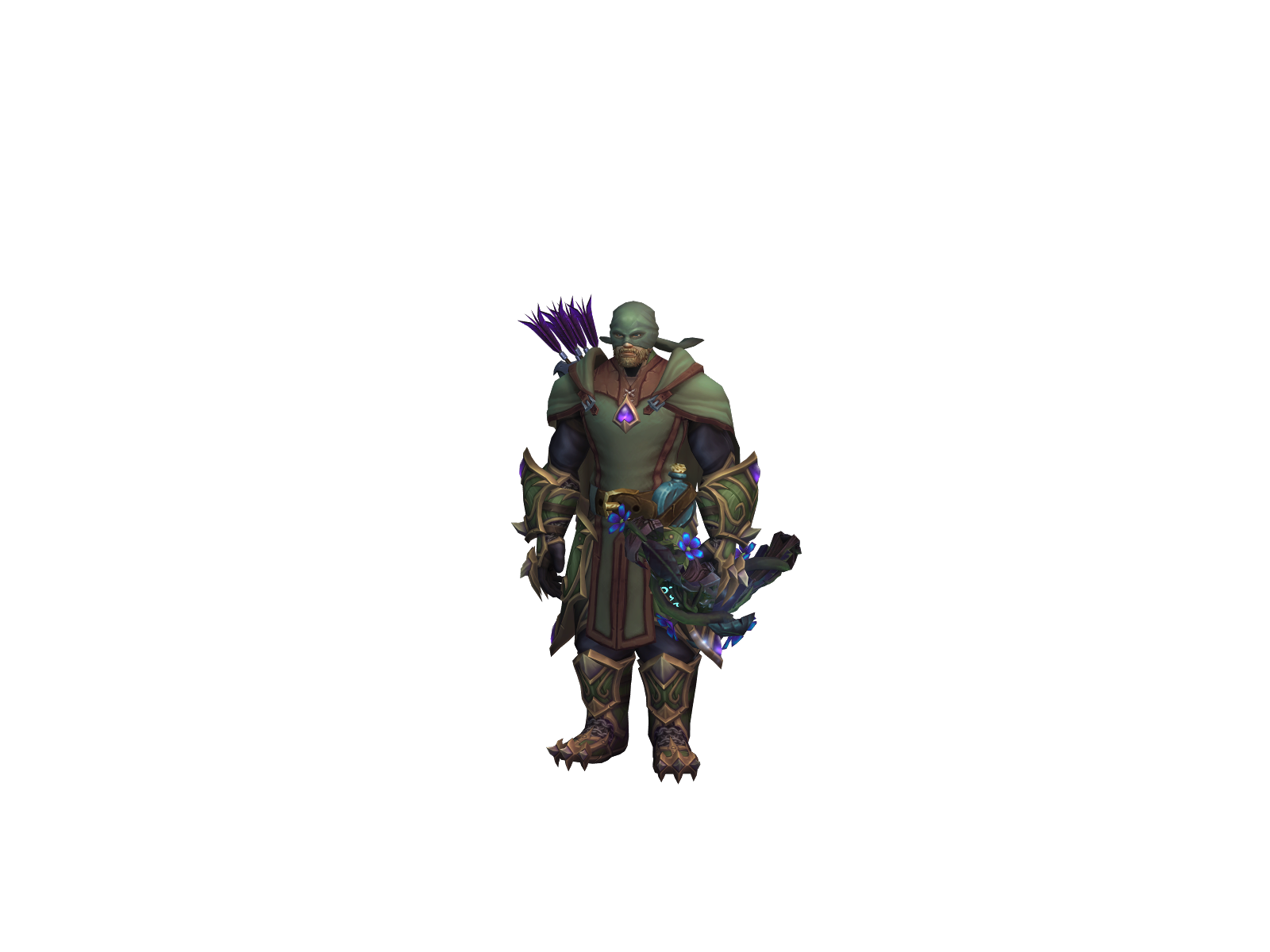 Ellmesis 3D character render