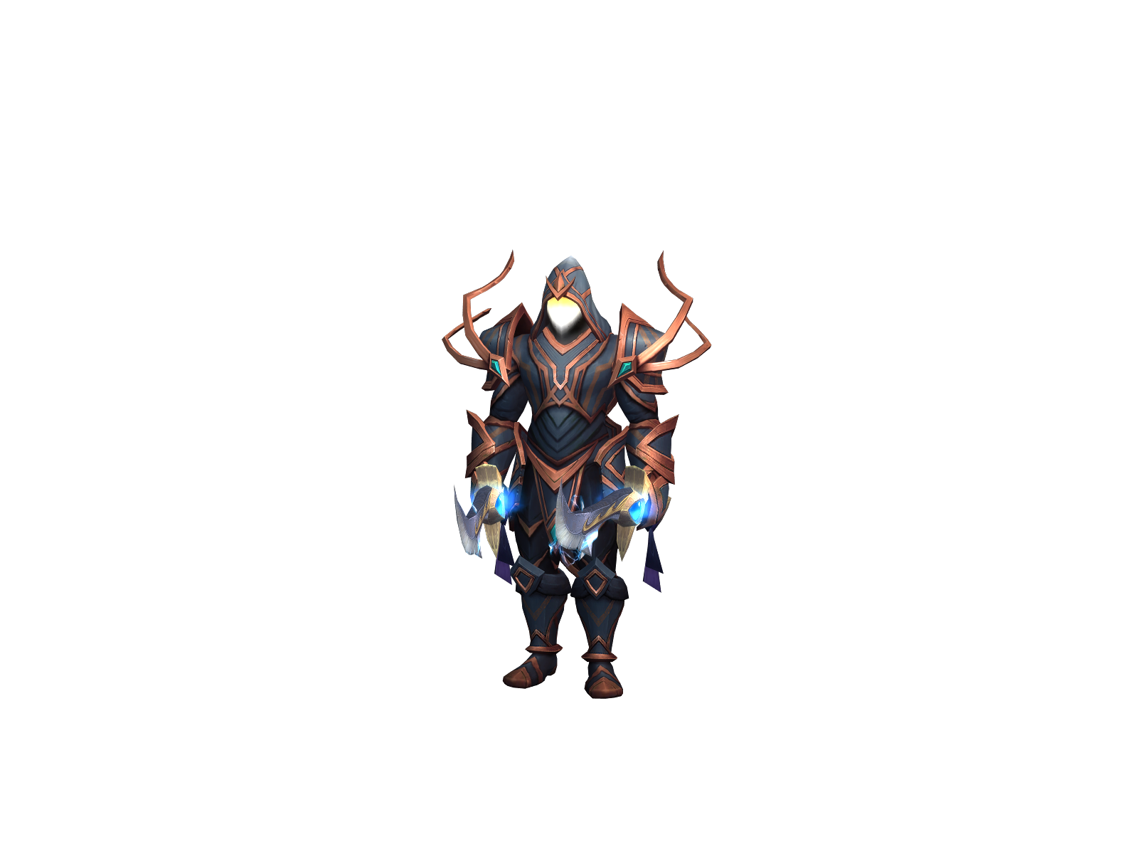 Hennonger 3D character render