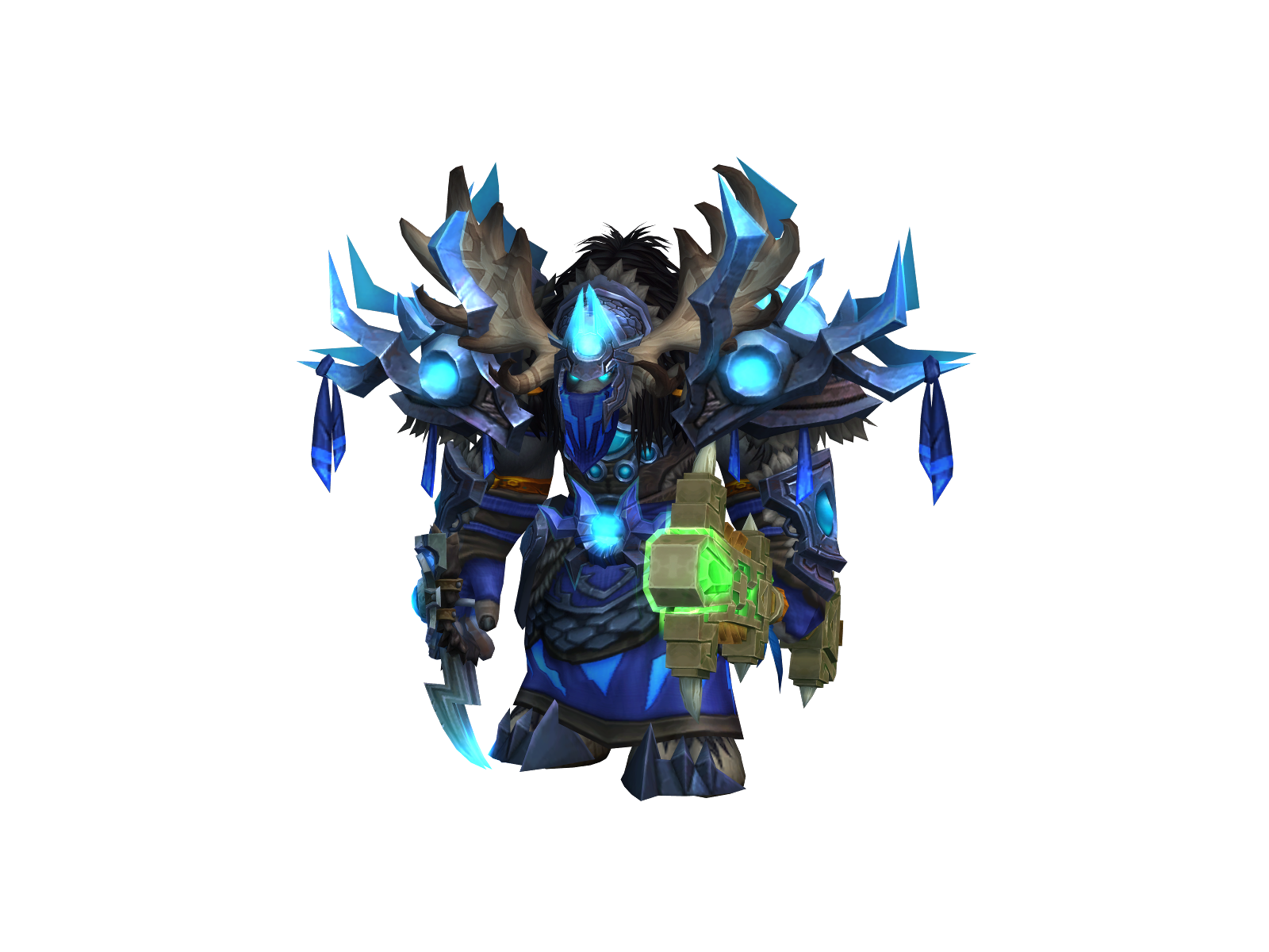 Ríptìde 3D character render
