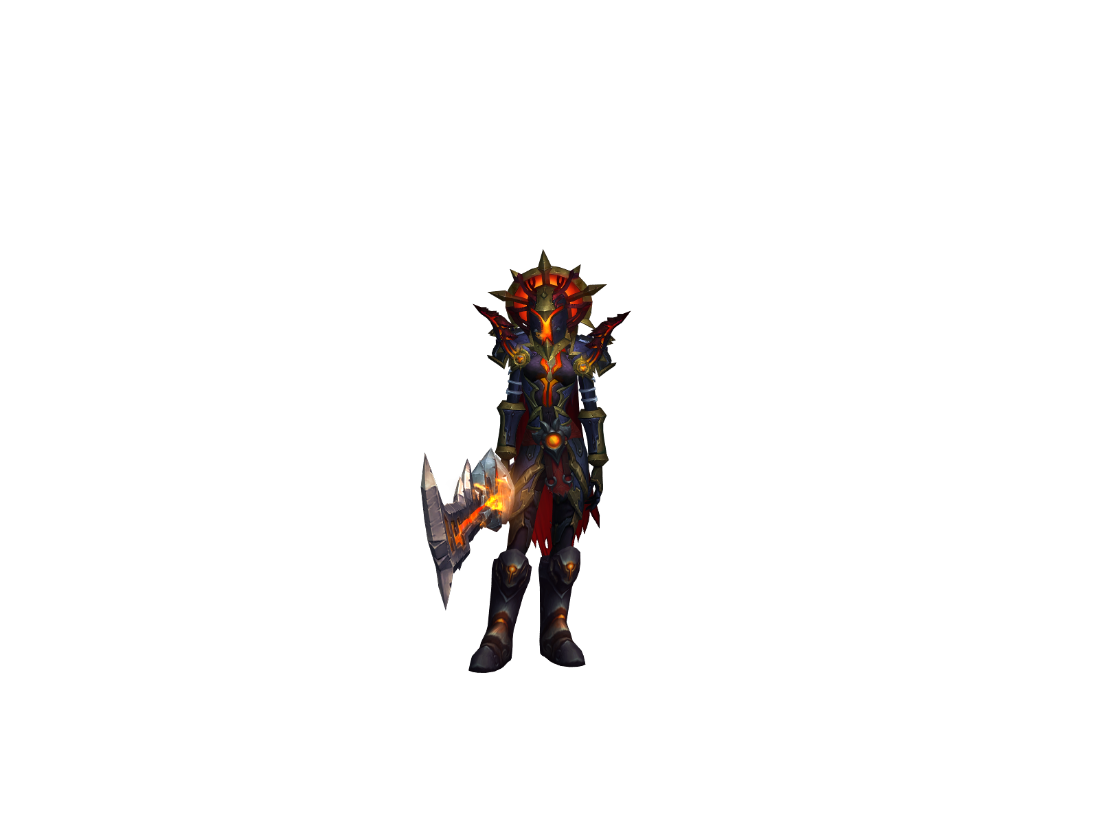 Niviaa 3D character render