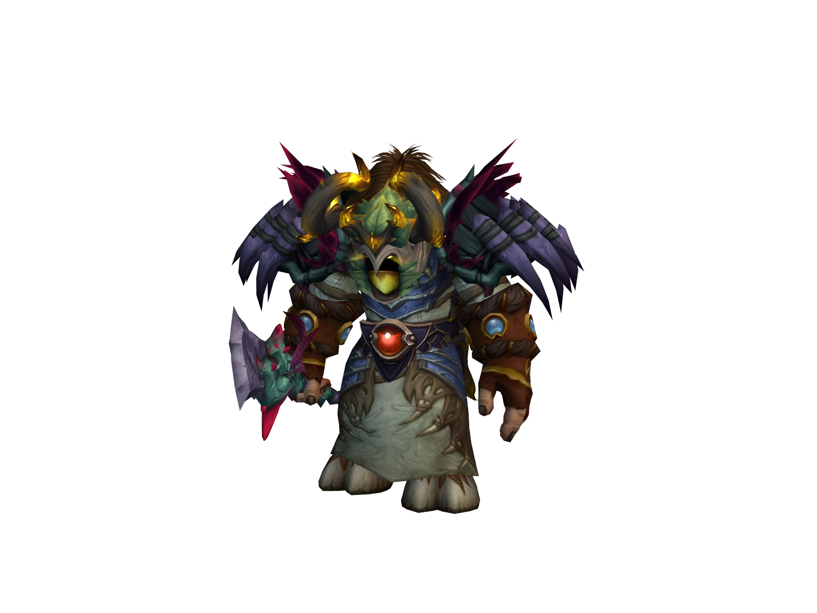 Motarski 3D character render