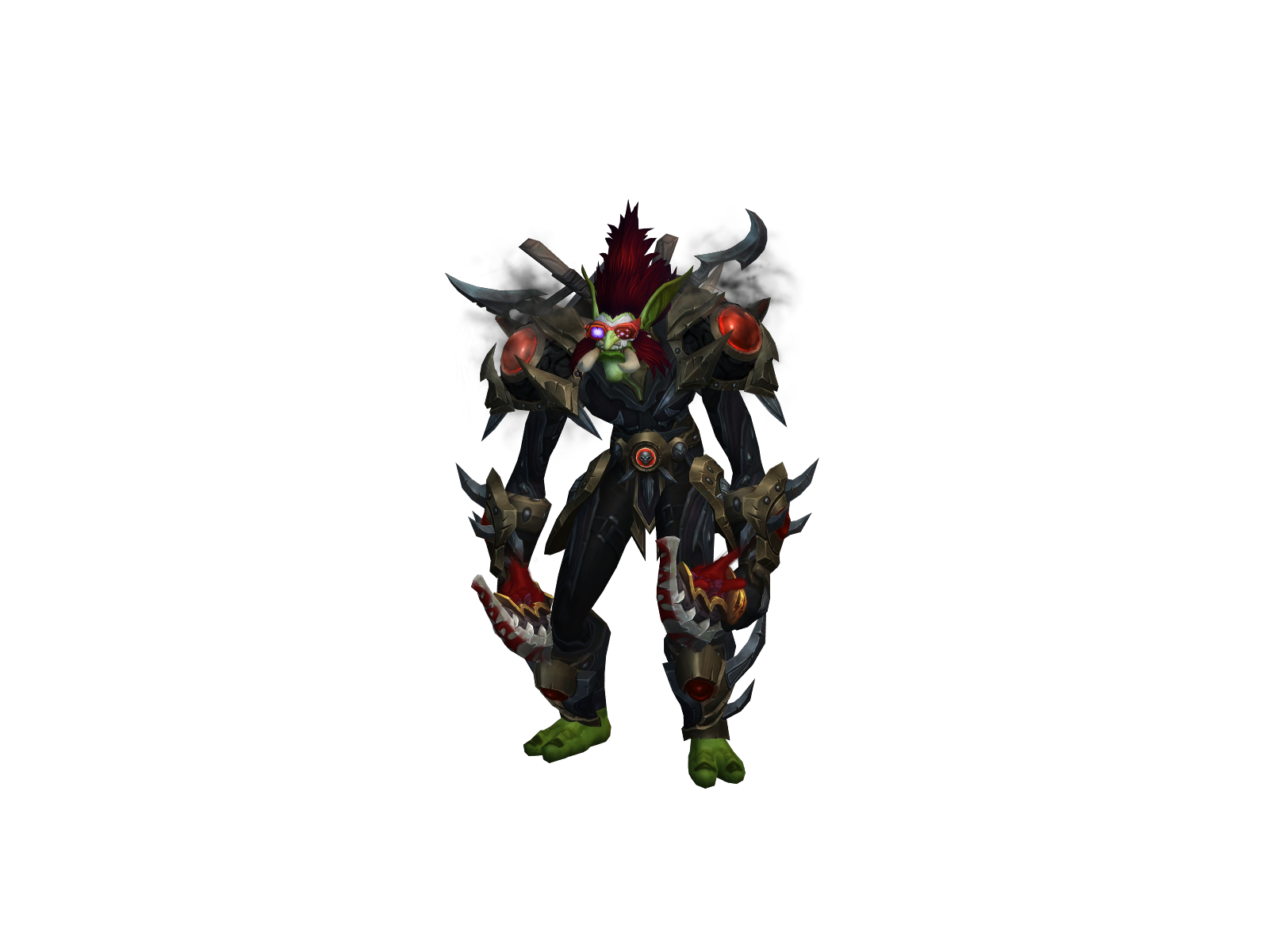 Kuzo 3D character render