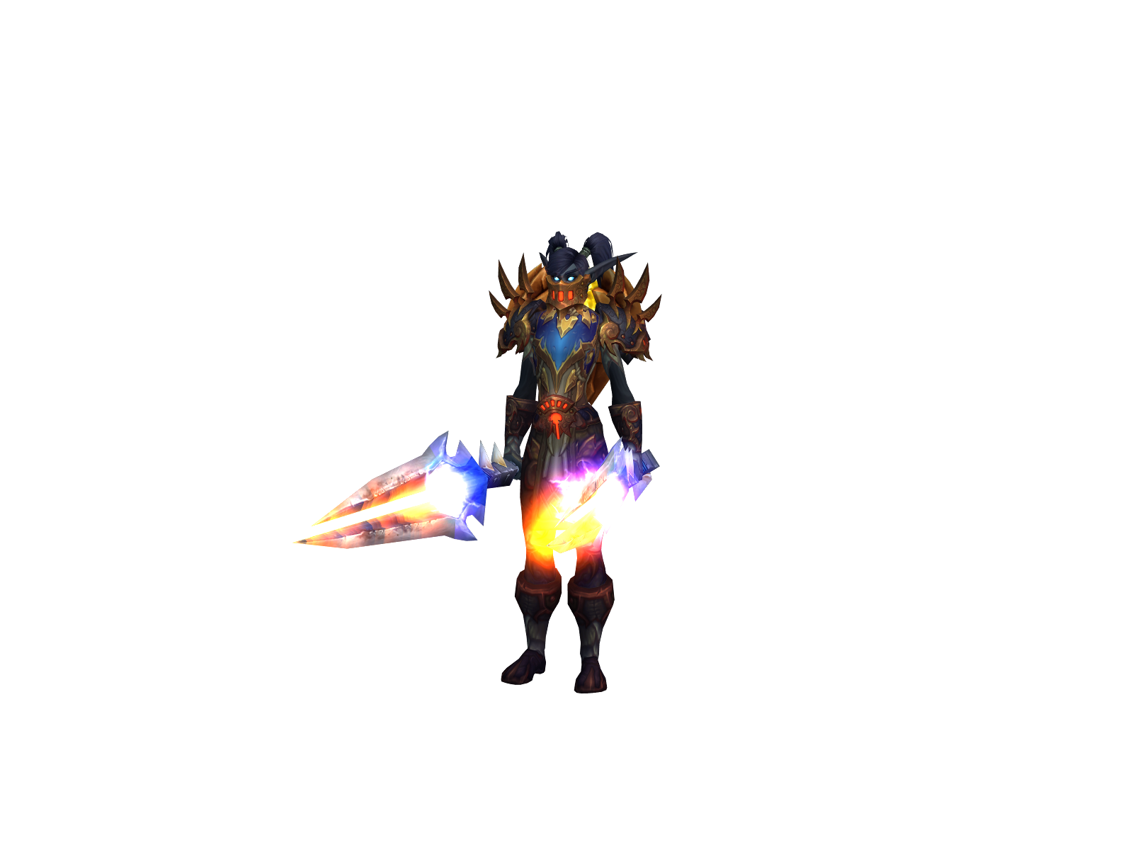Prky 3D character render