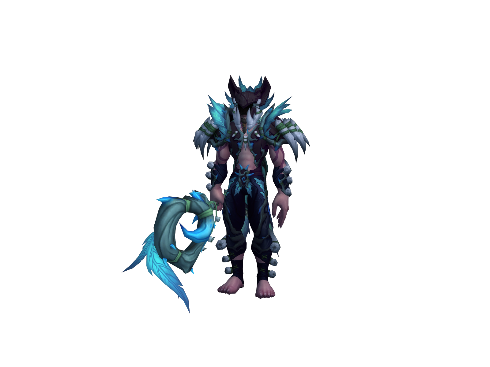 Kaandruid 3D character render