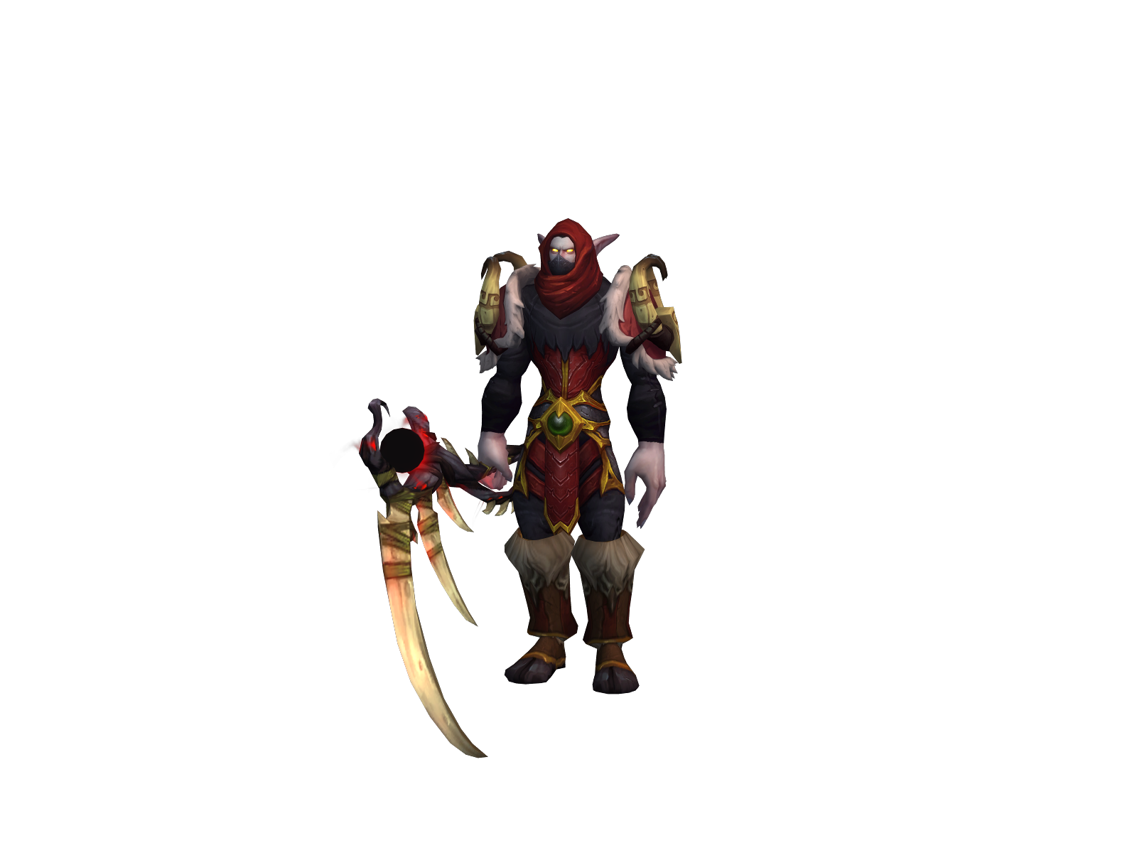 Altharionel 3D character render
