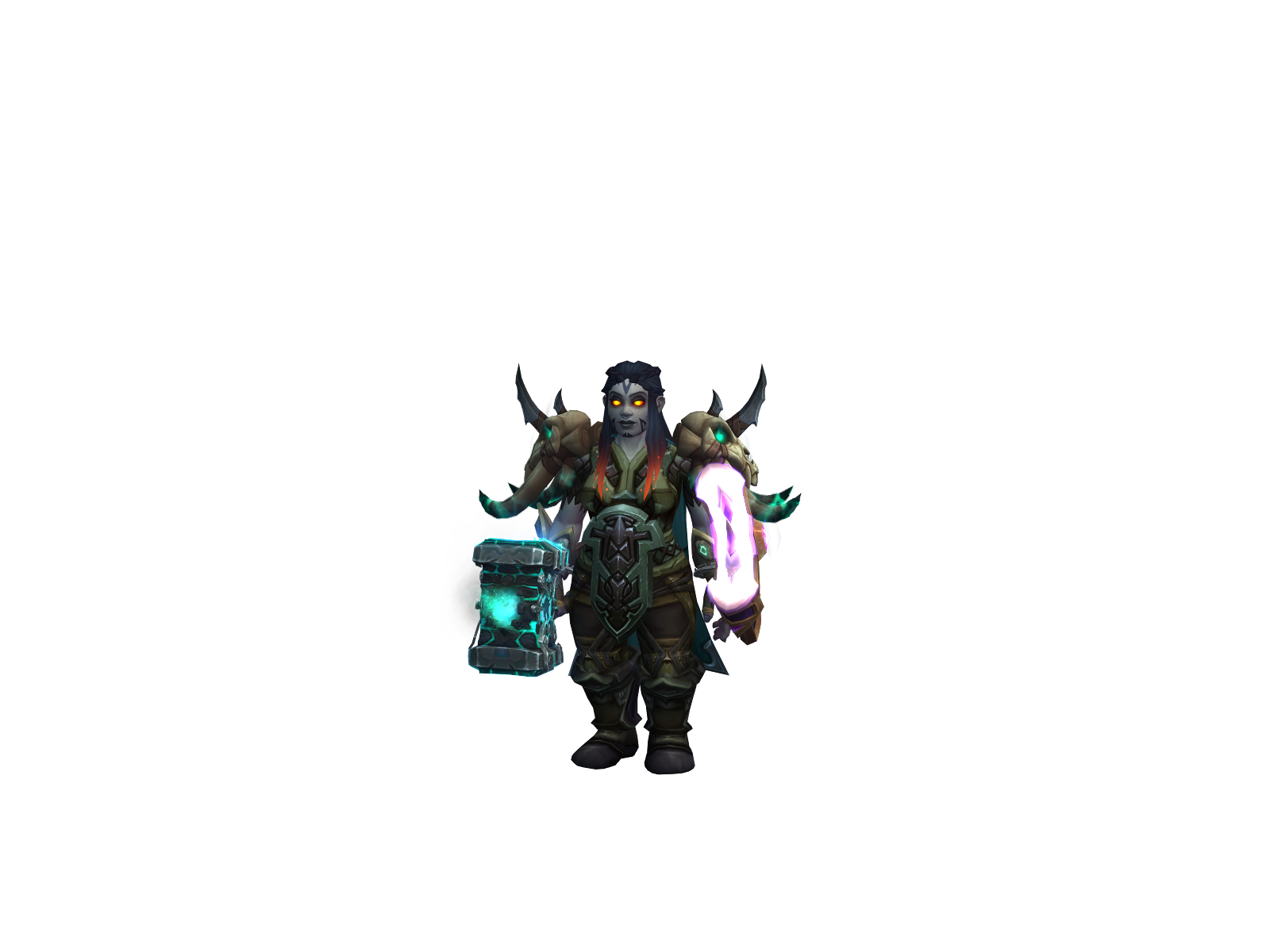 Earthshook 3D character render
