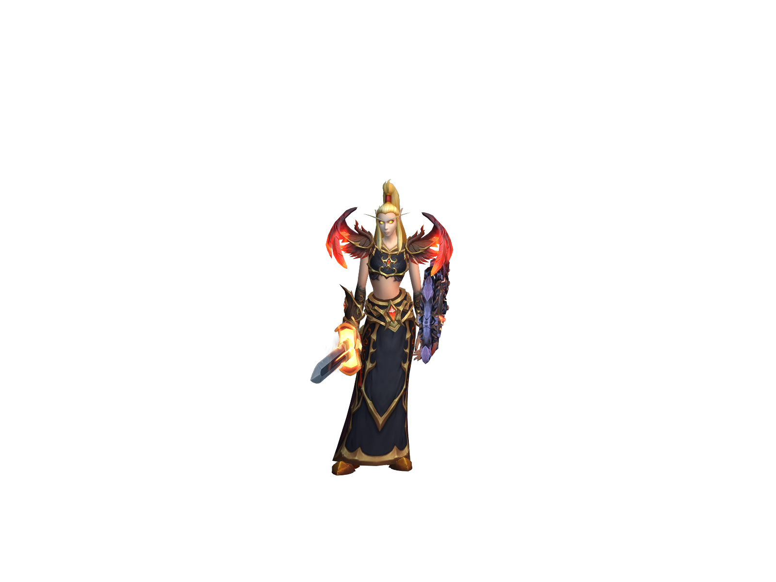 Kanãta 3D character render