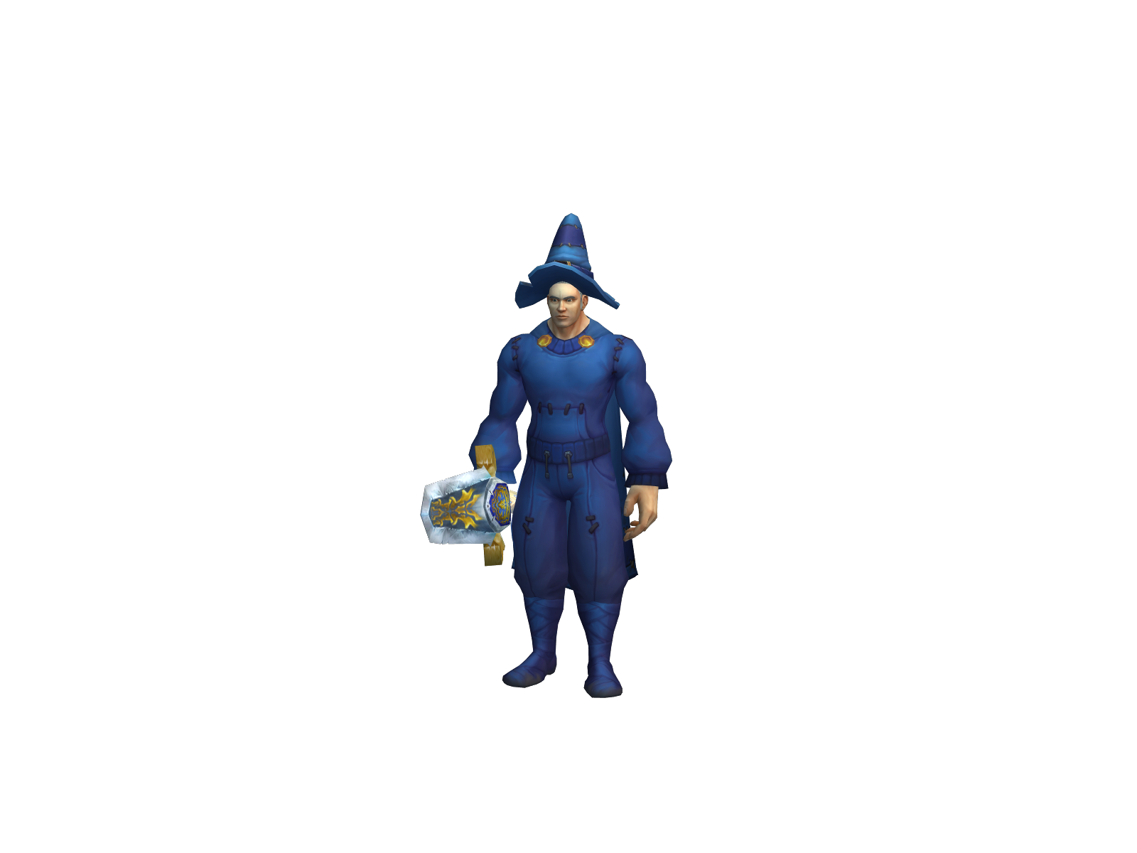 Melagon 3D character render