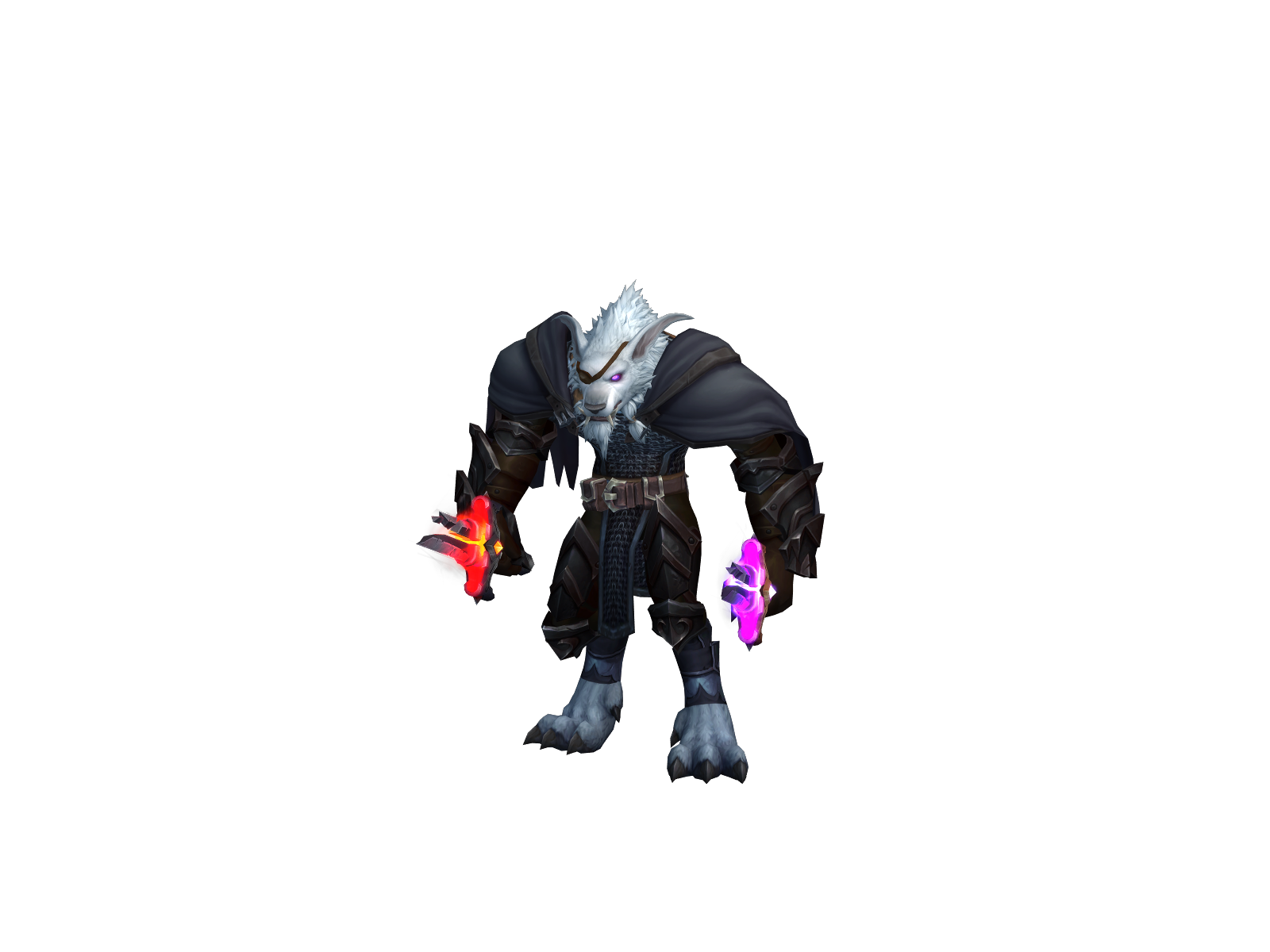 Dreighor 3D character render