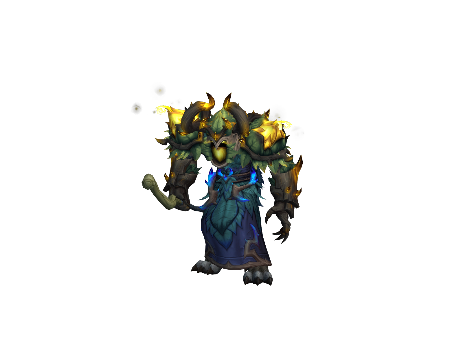Tuzik 3D character render