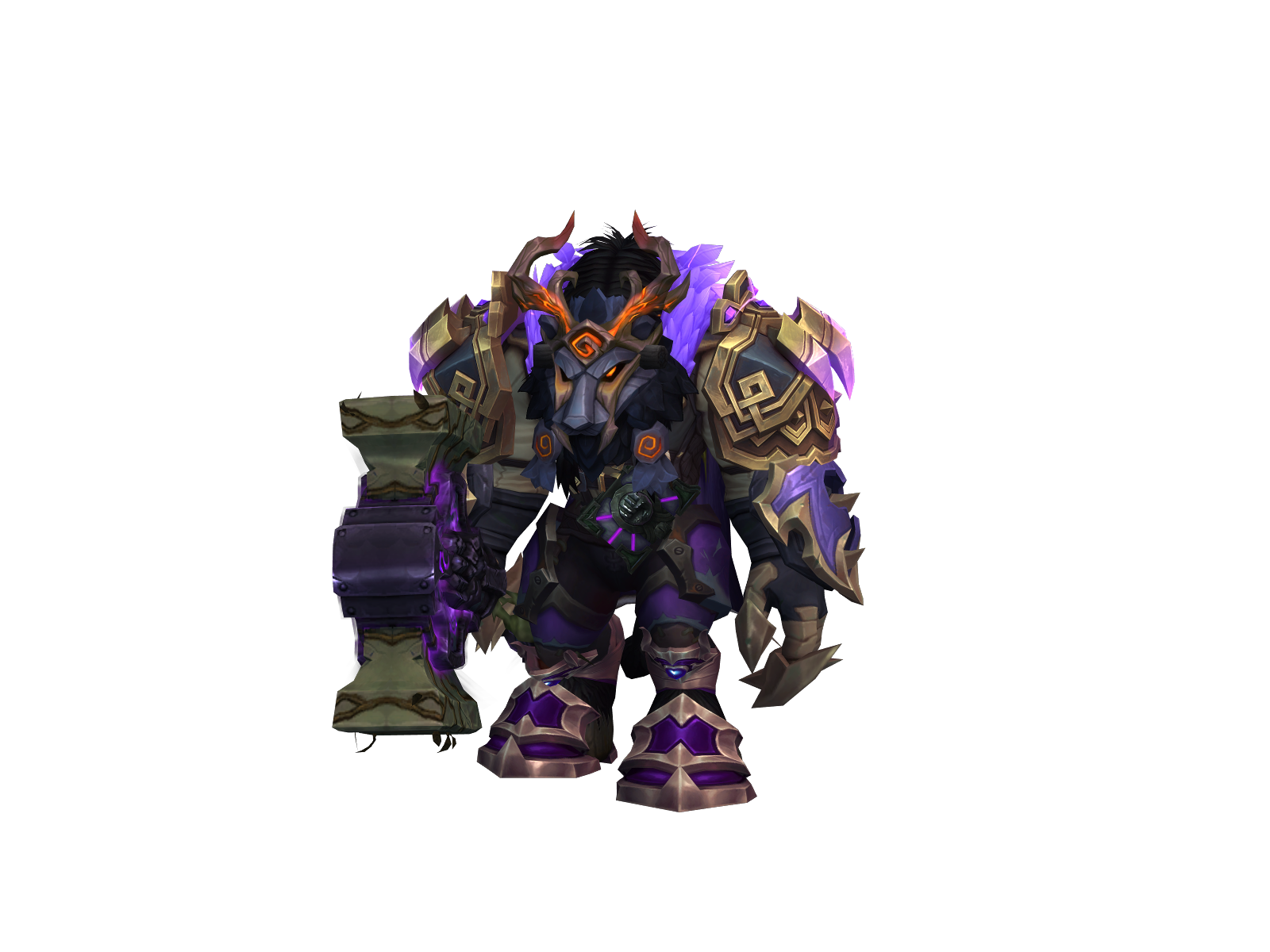 Enourmous 3D character render