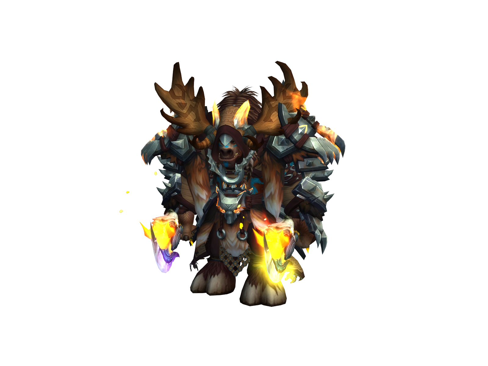 Shkutik 3D character render