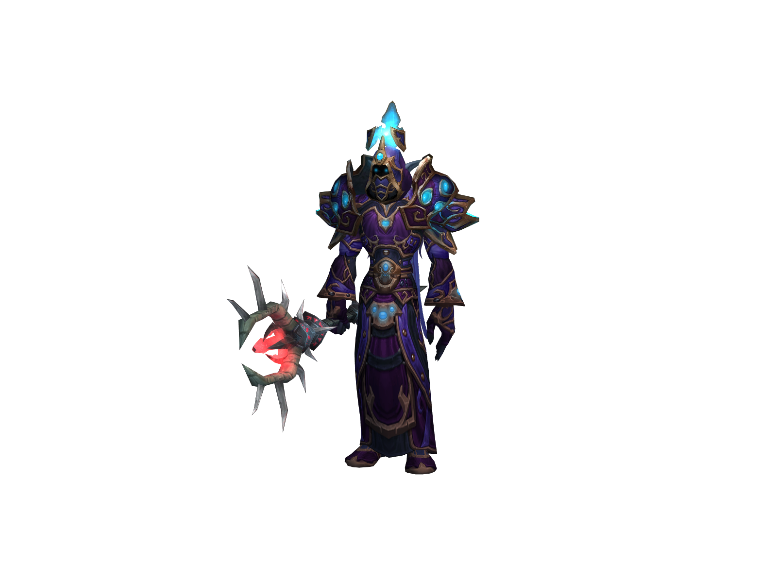 Requieme 3D character render