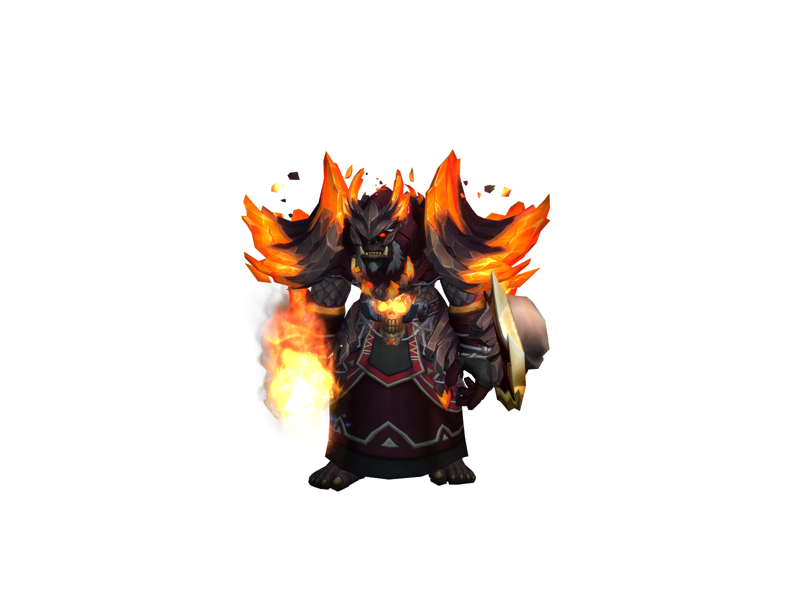 Nugglefly 3D character render