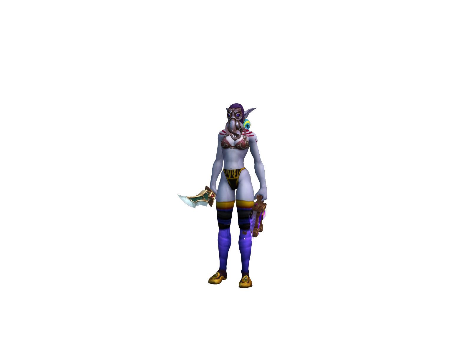 Xpl 3D character render