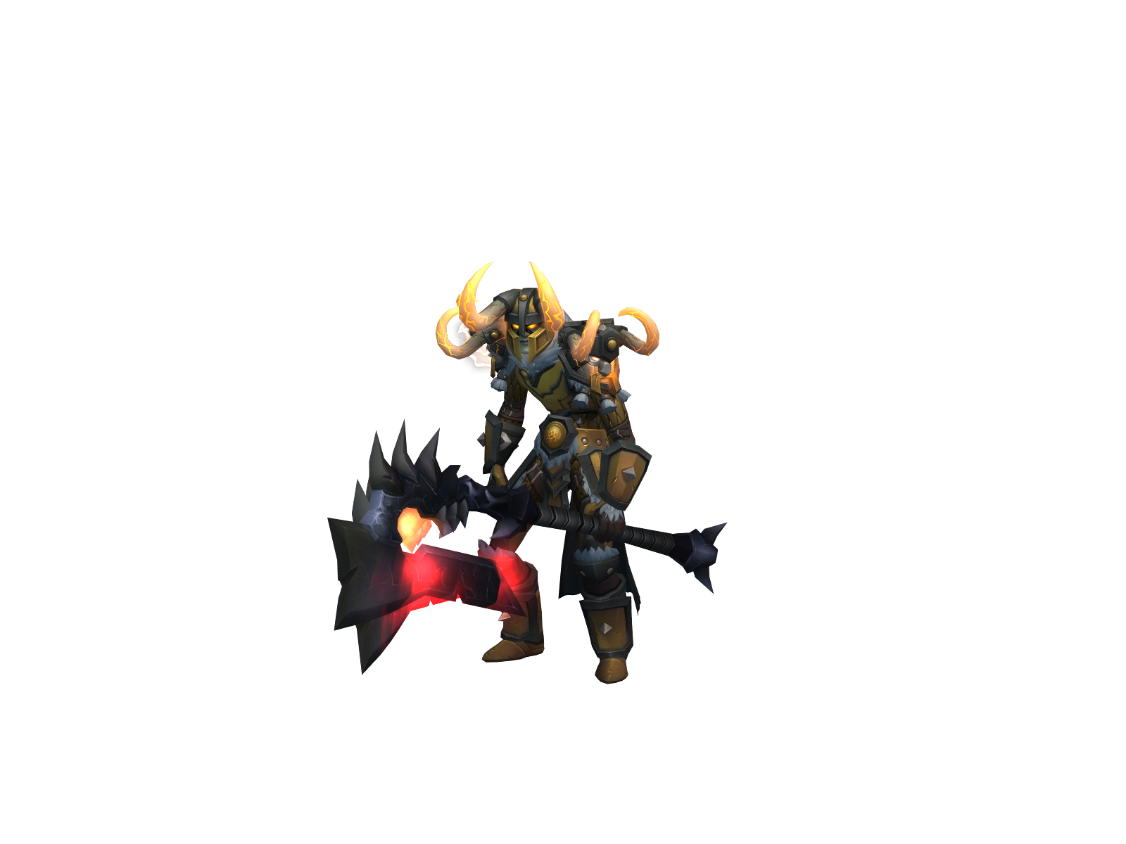 Holdmywar 3D character render