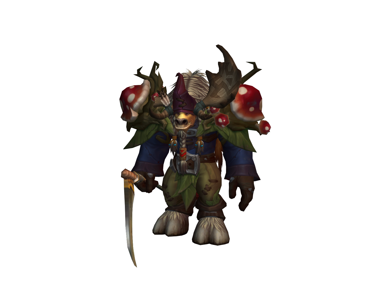 Borschevik 3D character render