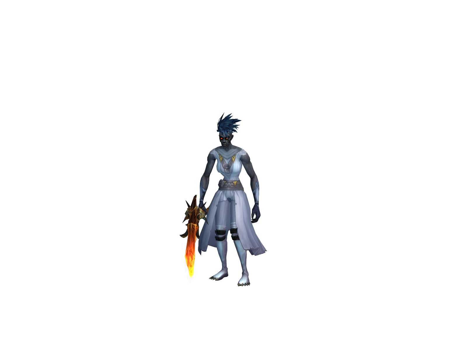 Demexon 3D character render