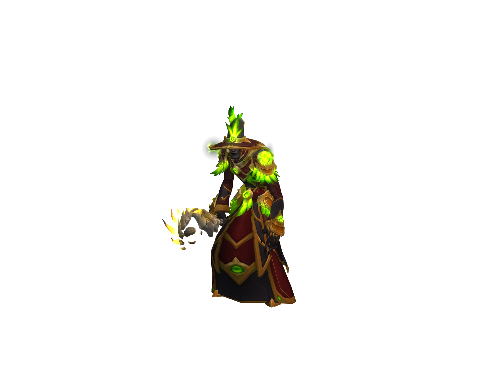 Mergen 3D character render