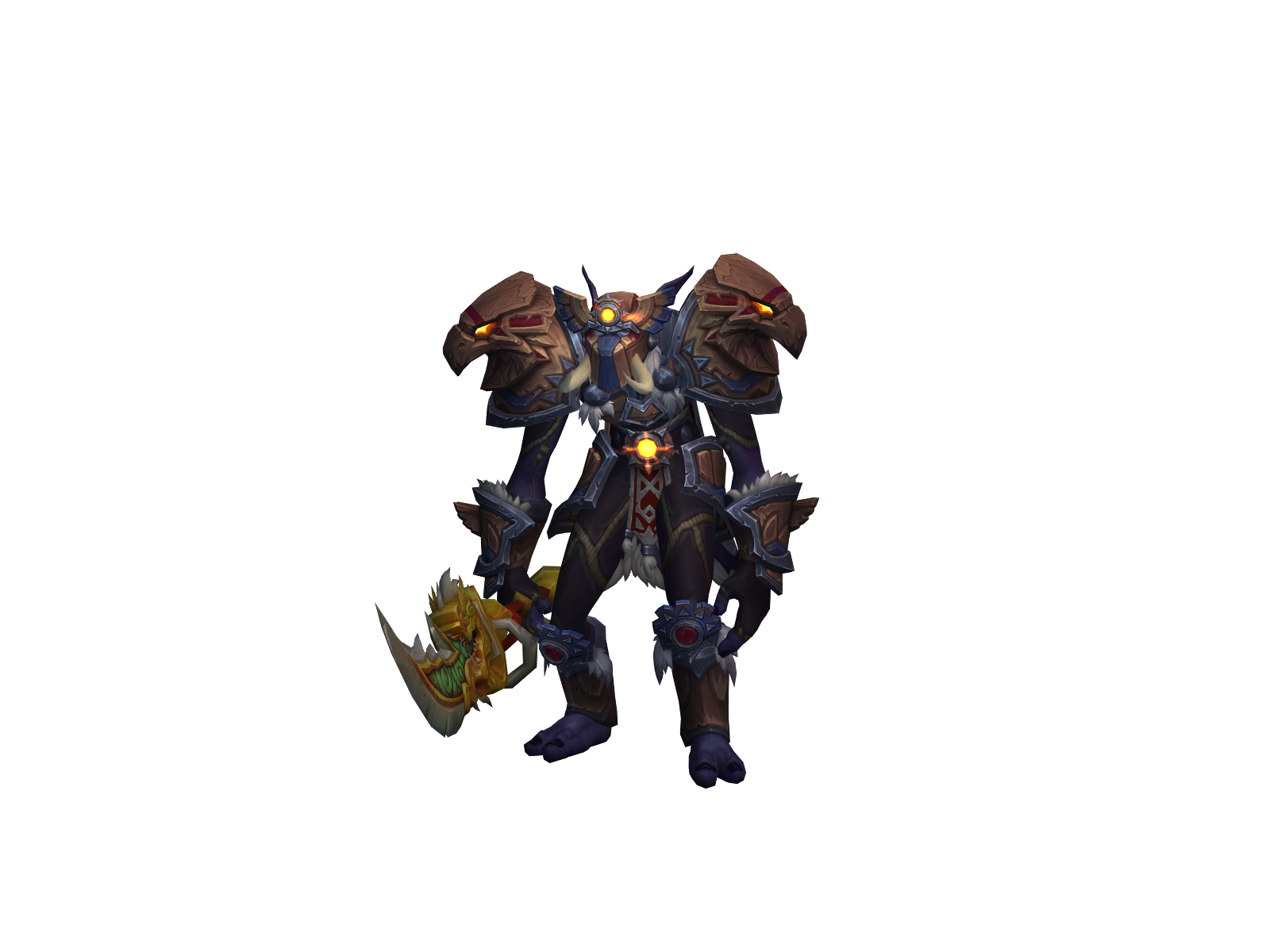 Shadowrain 3D character render
