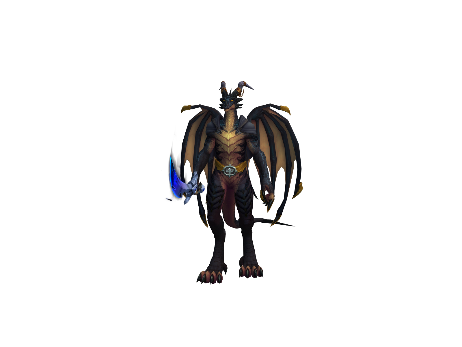 Shoutout 3D character render