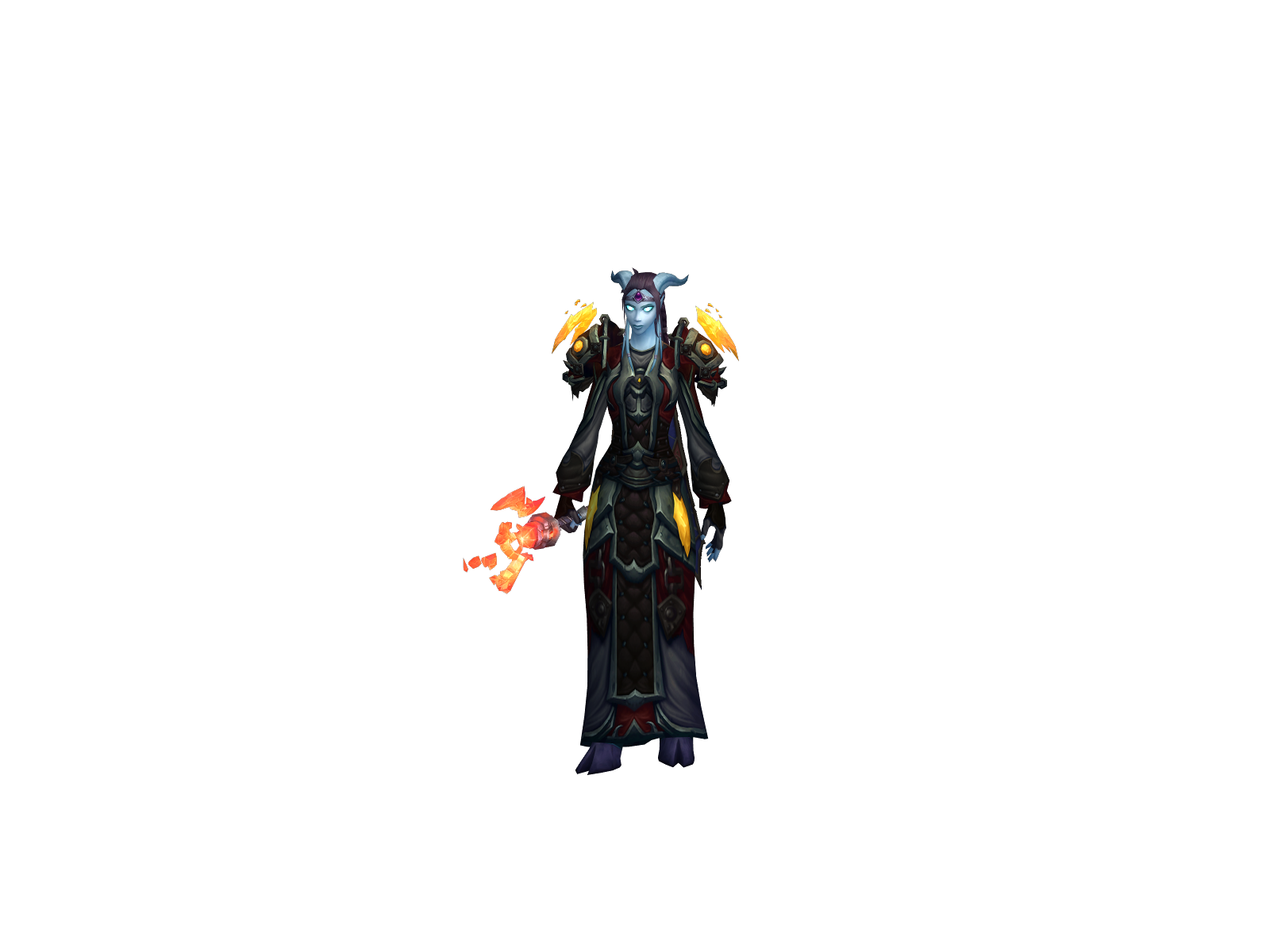Draenel 3D character render
