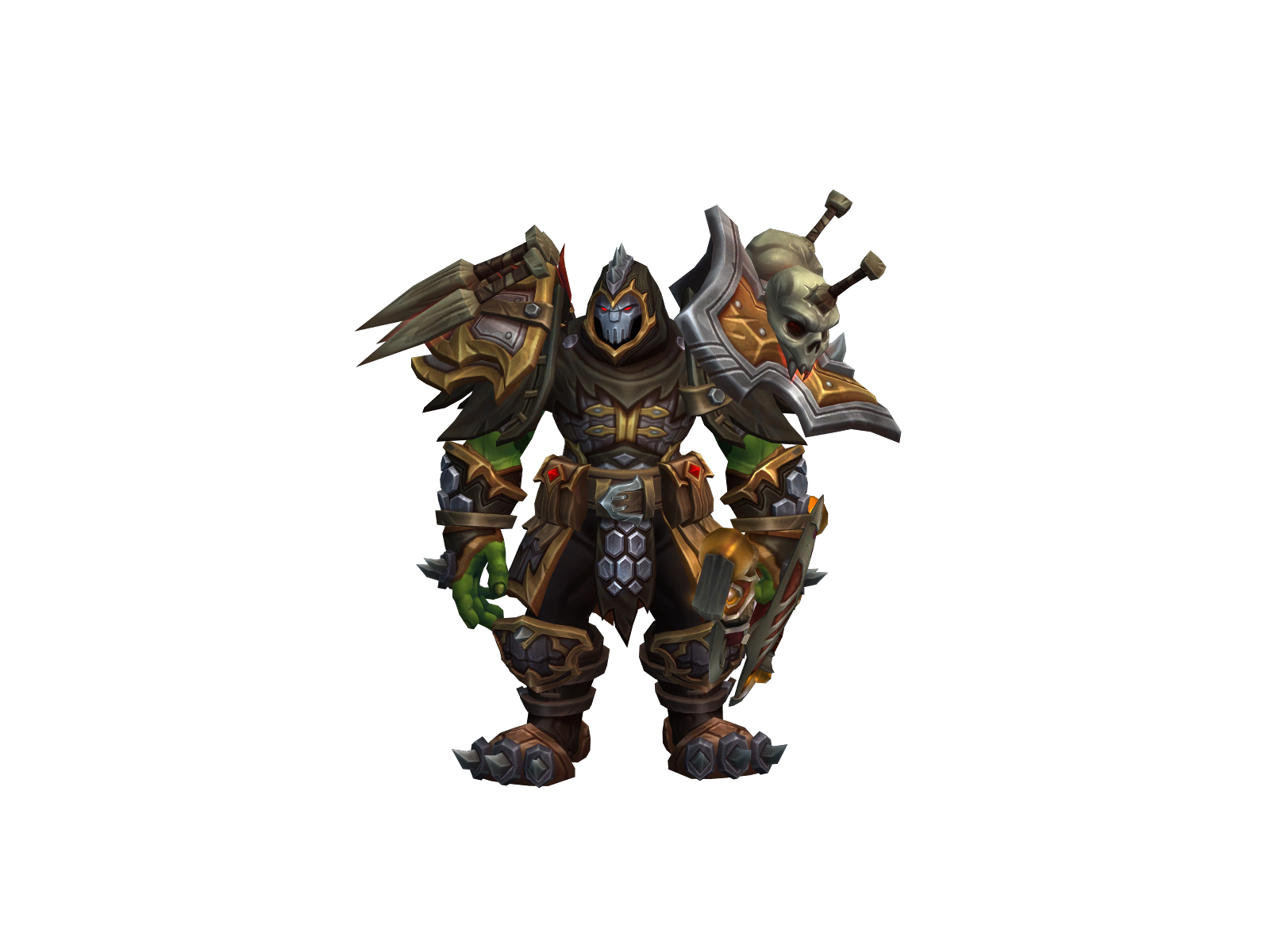 Kaanhunter 3D character render