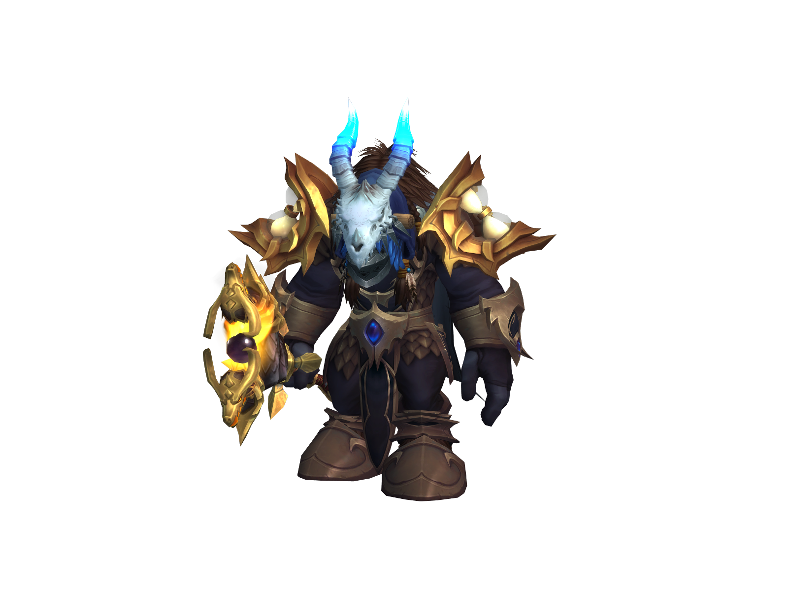 Dreadey 3D character render