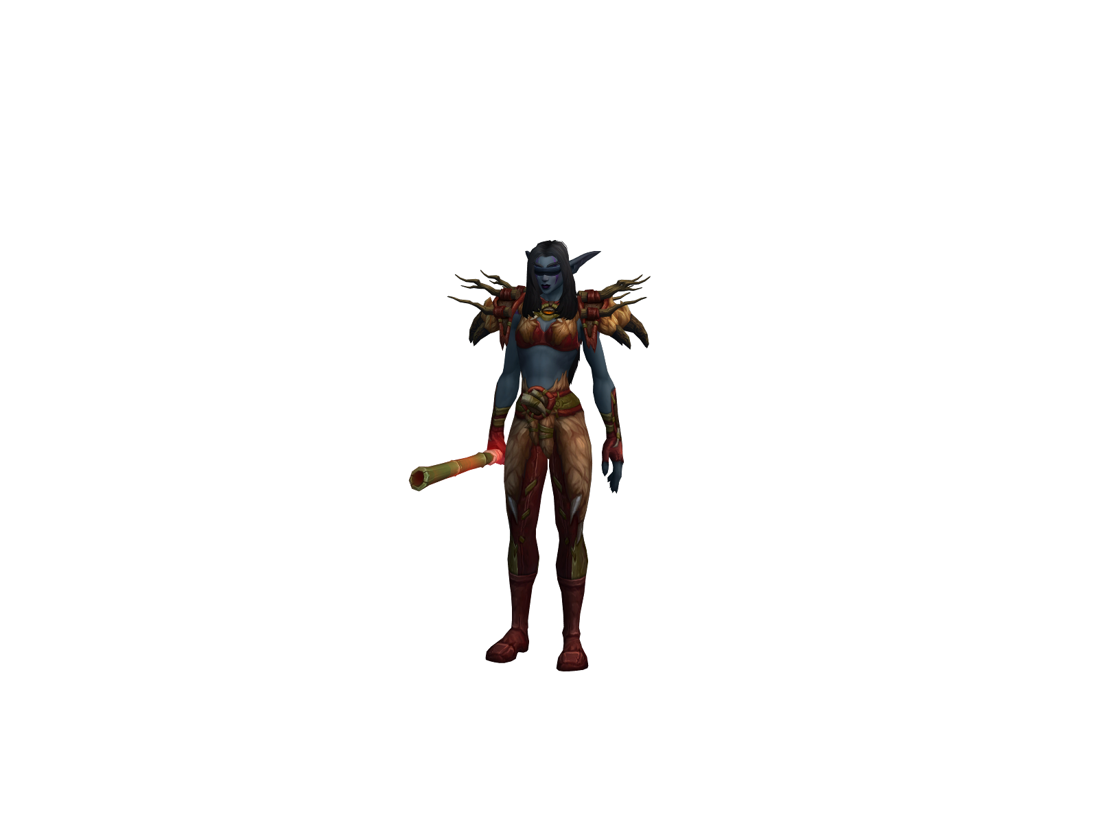 Scraperqt 3D character render