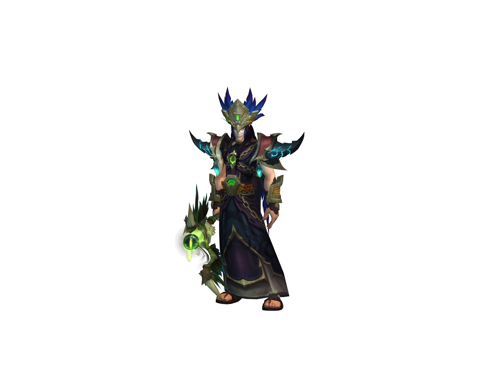 Waail 3D character render