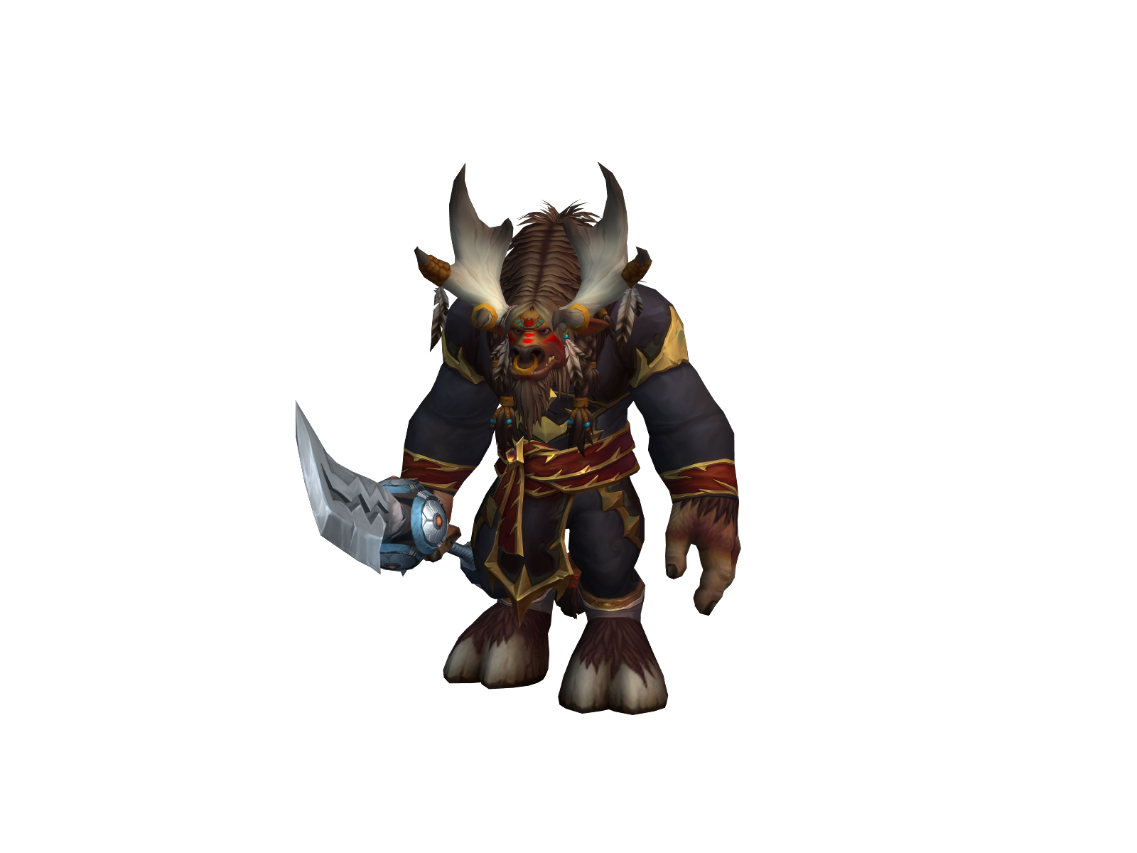 Grannybear 3D character render