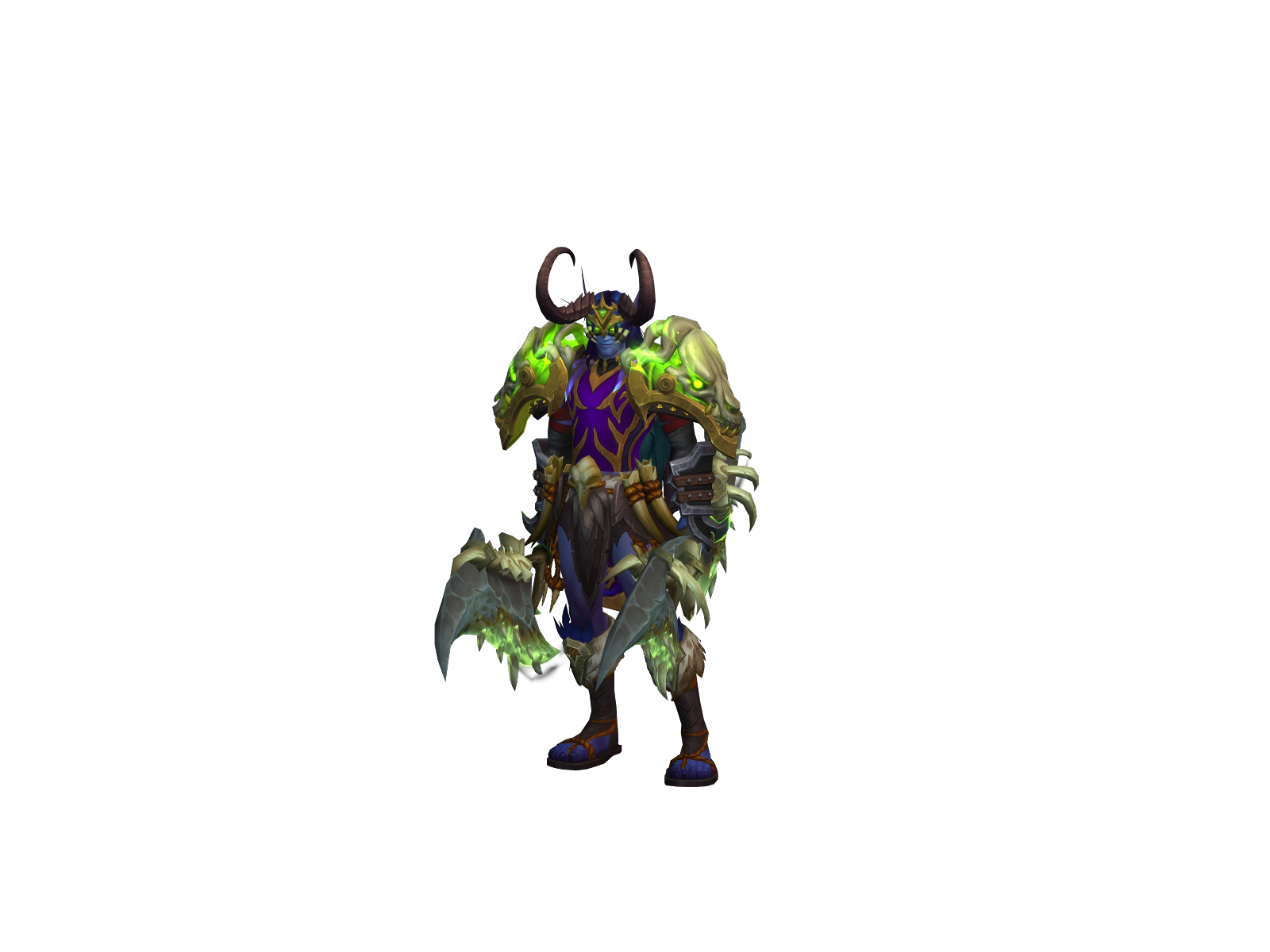 Andyssal 3D character render