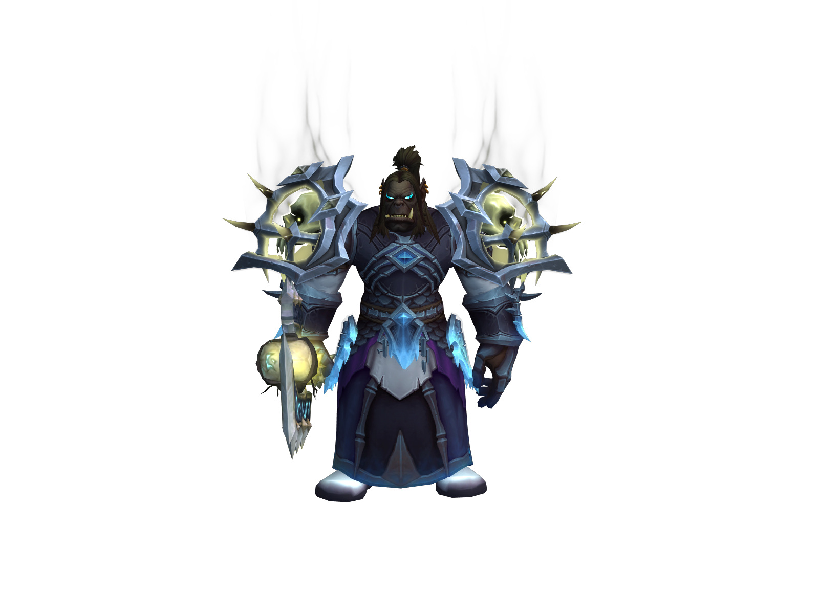 Dreadmok 3D character render