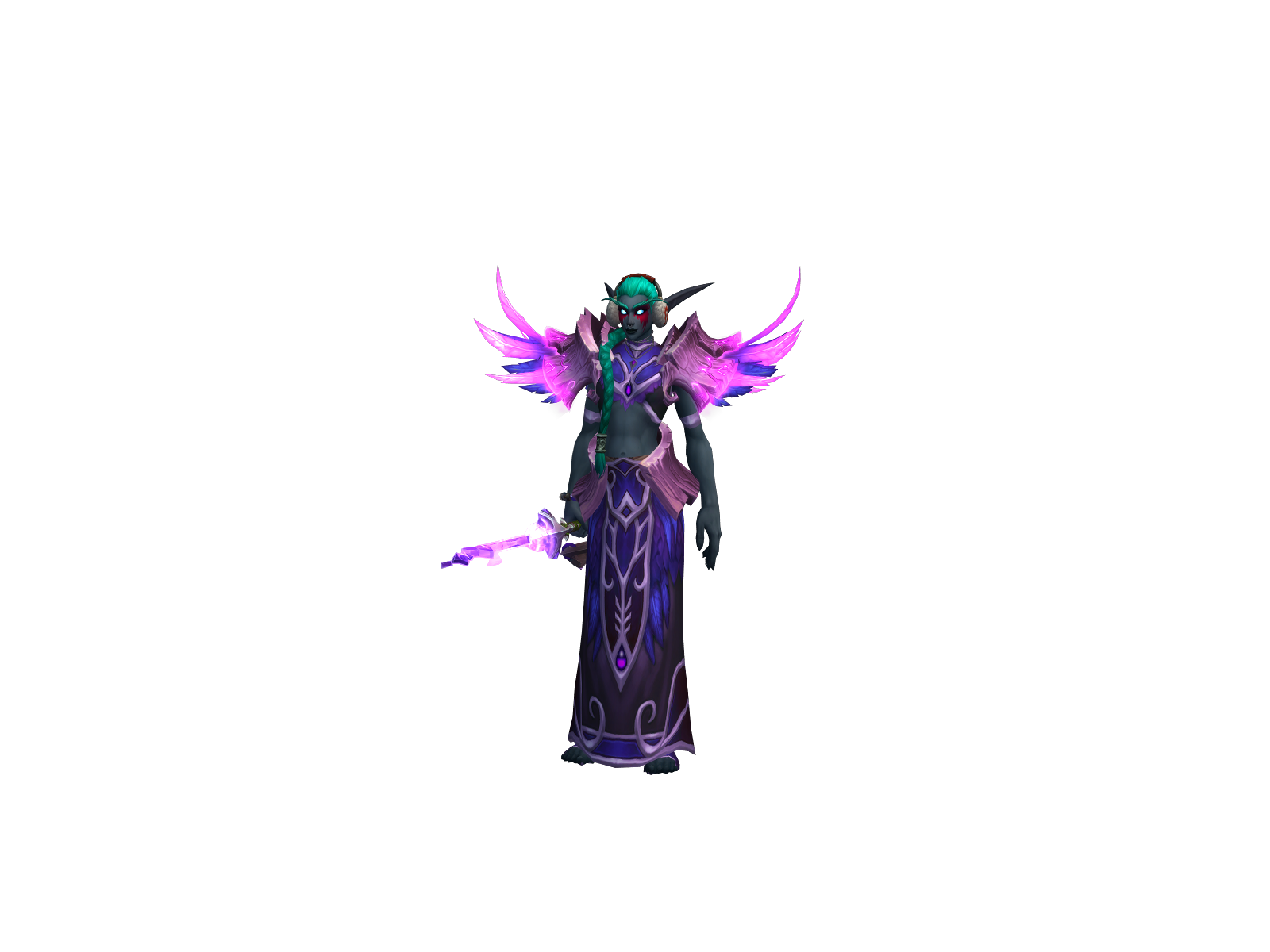 Theseer 3D character render