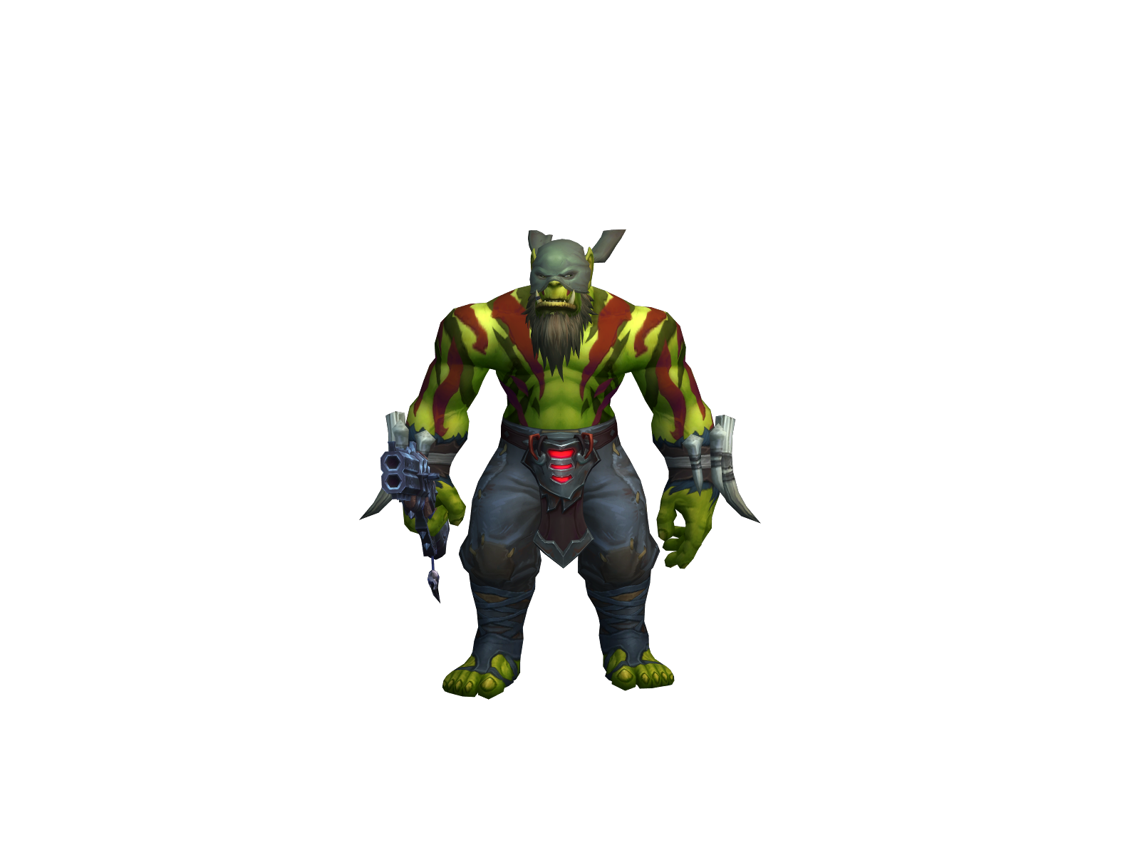 Sylentscope 3D character render