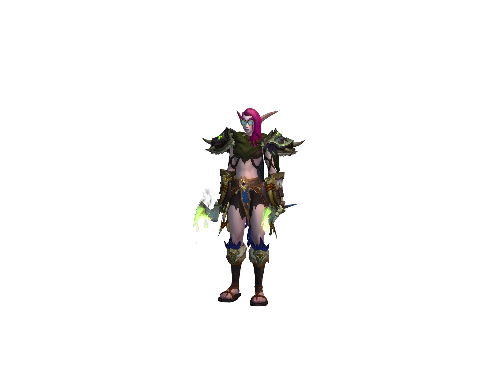 Ahndrea 3D character render