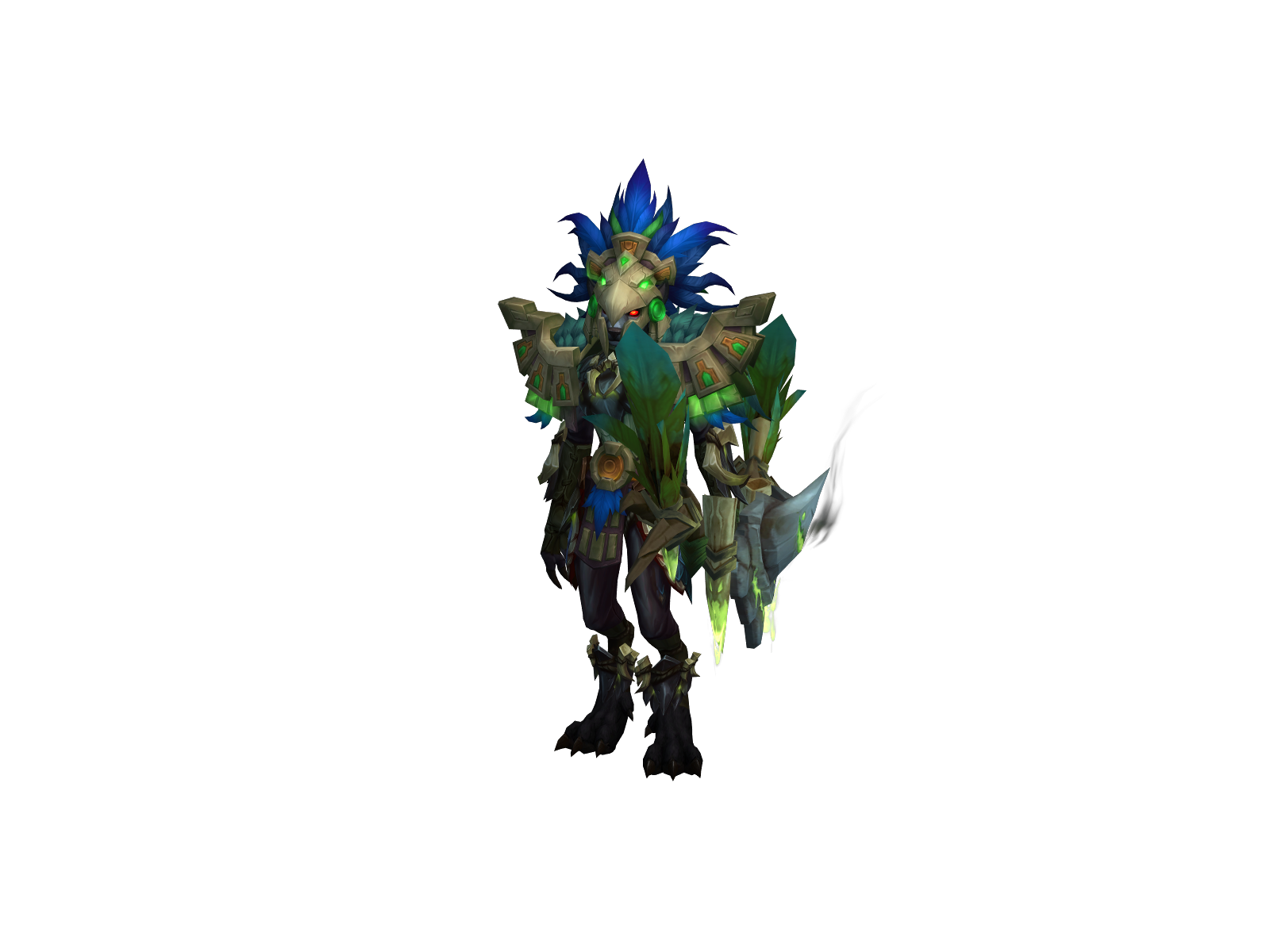 Geldwolf 3D character render