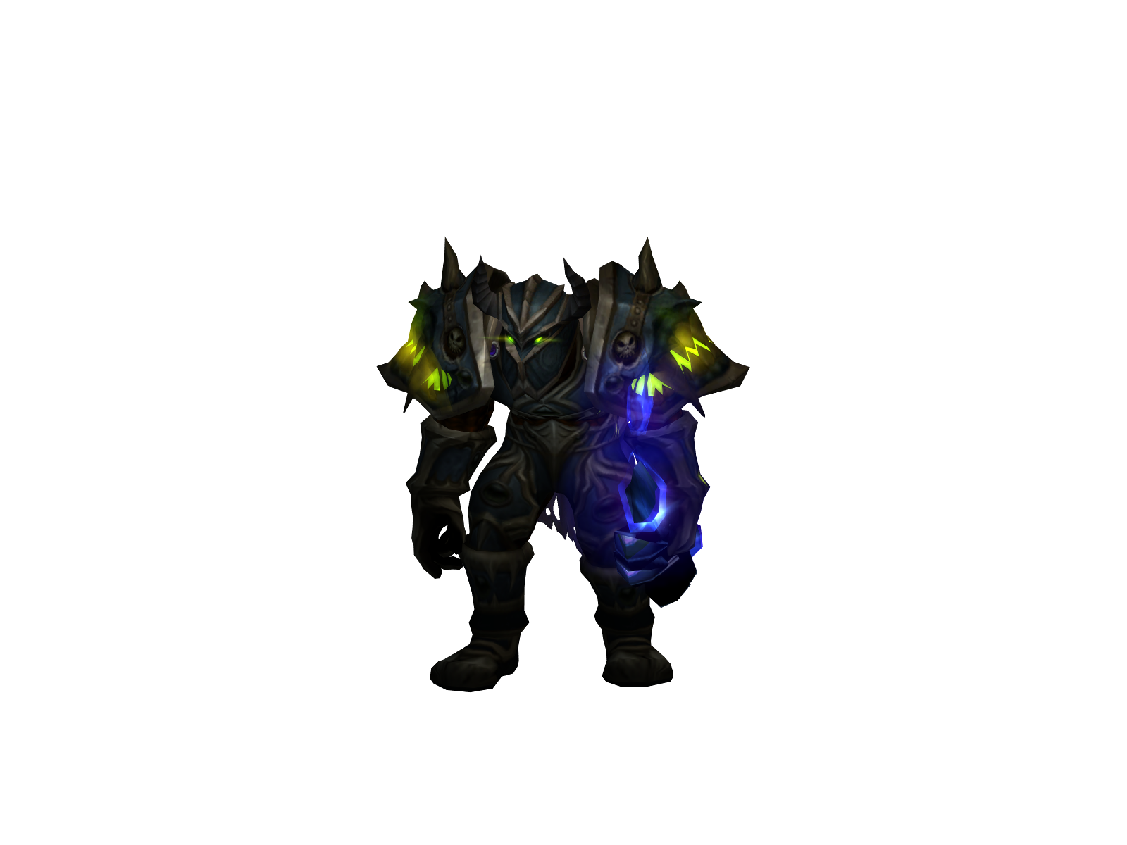 Huntted 3D character render