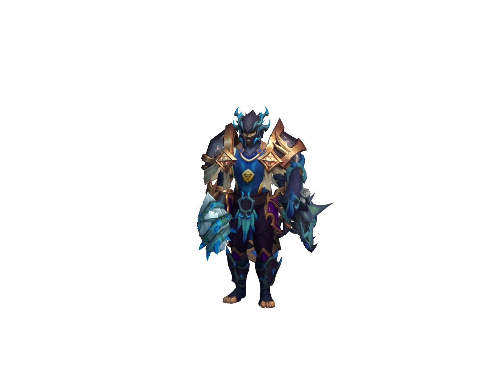 Restârt 3D character render