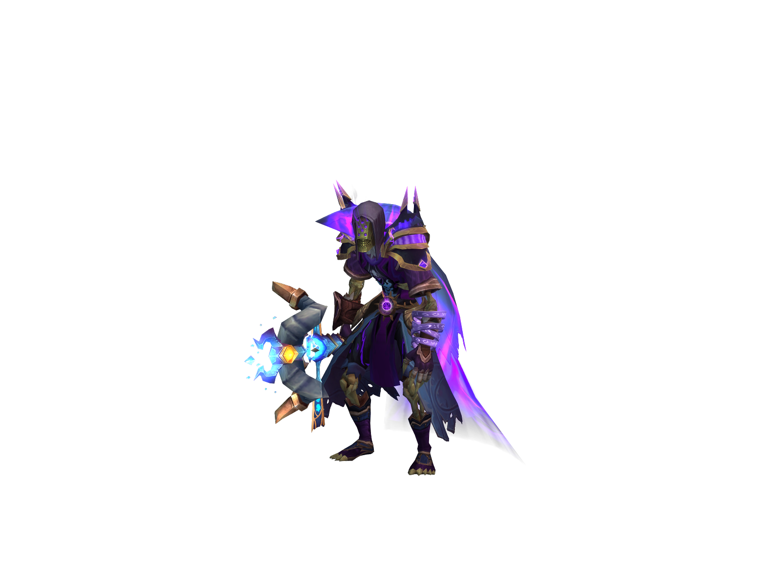 Psyker 3D character render