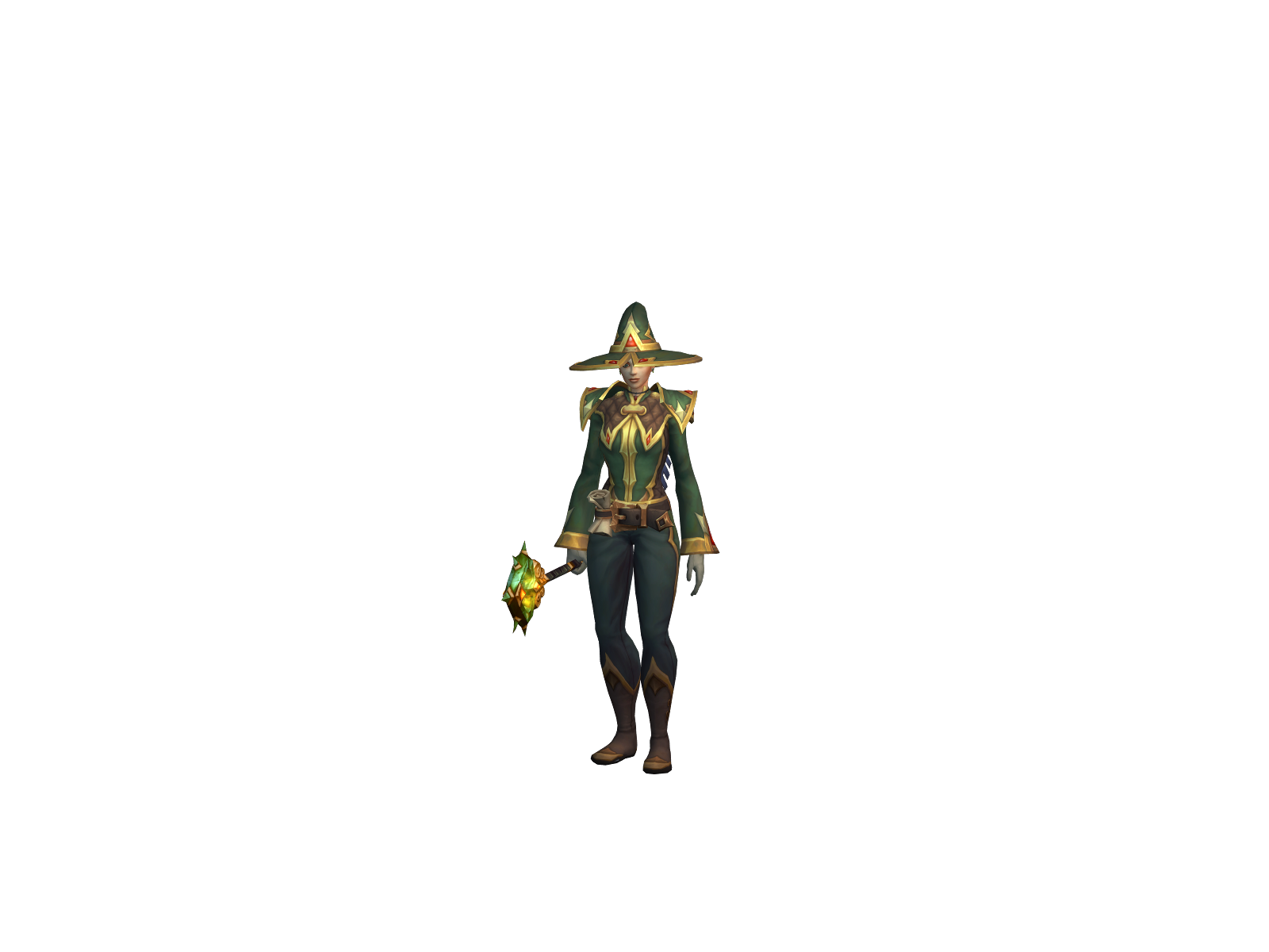 Missmercy 3D character render
