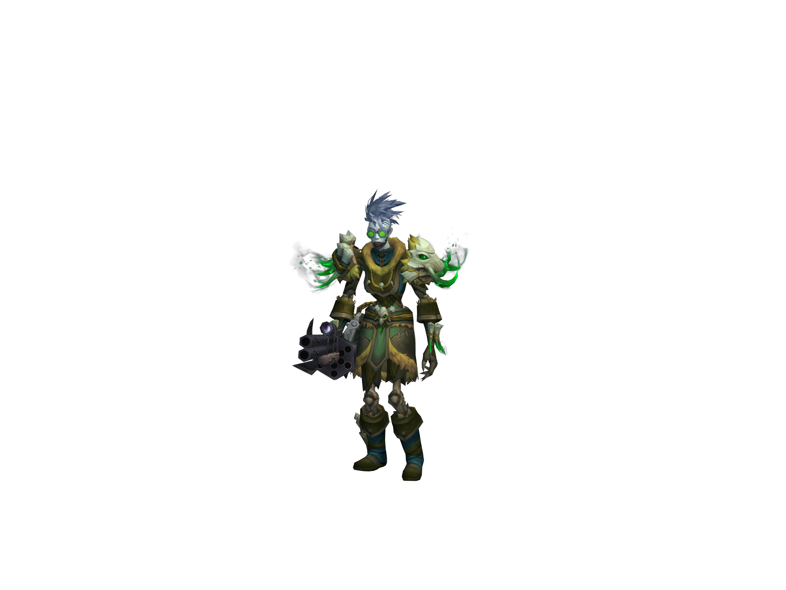 Neisseria 3D character render