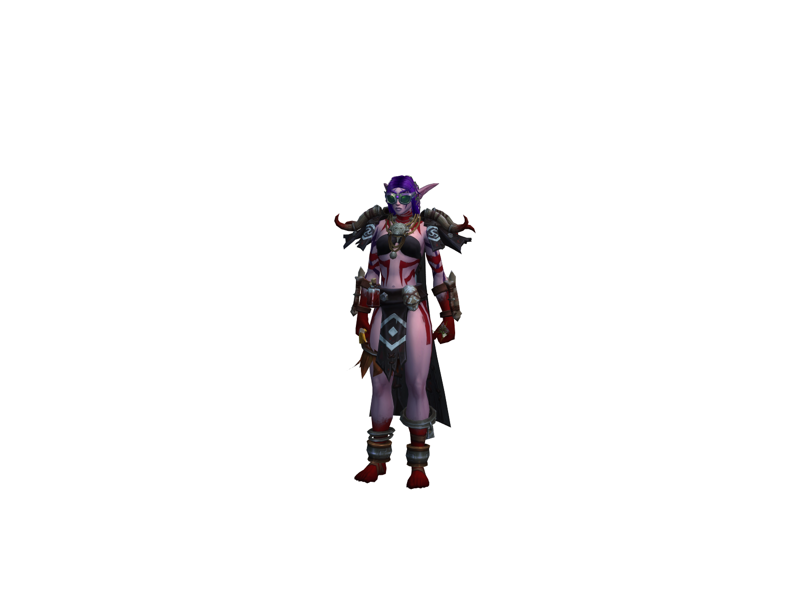 Assister 3D character render