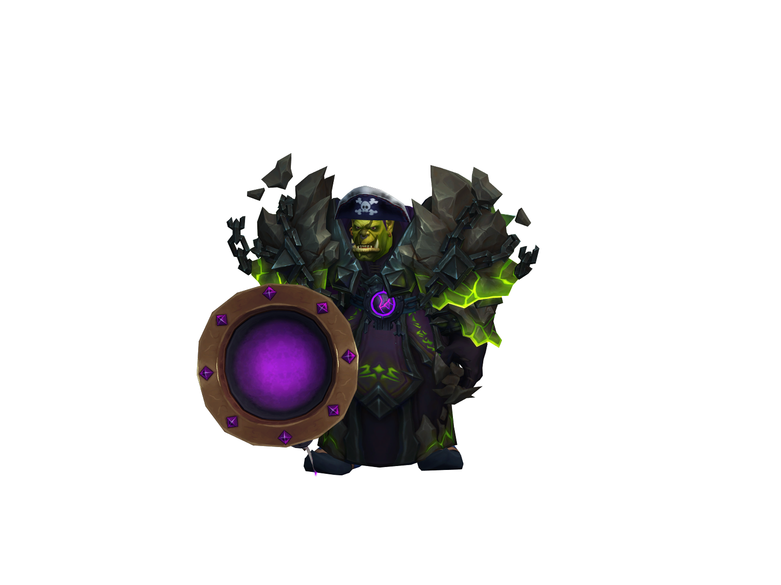Andelock 3D character render