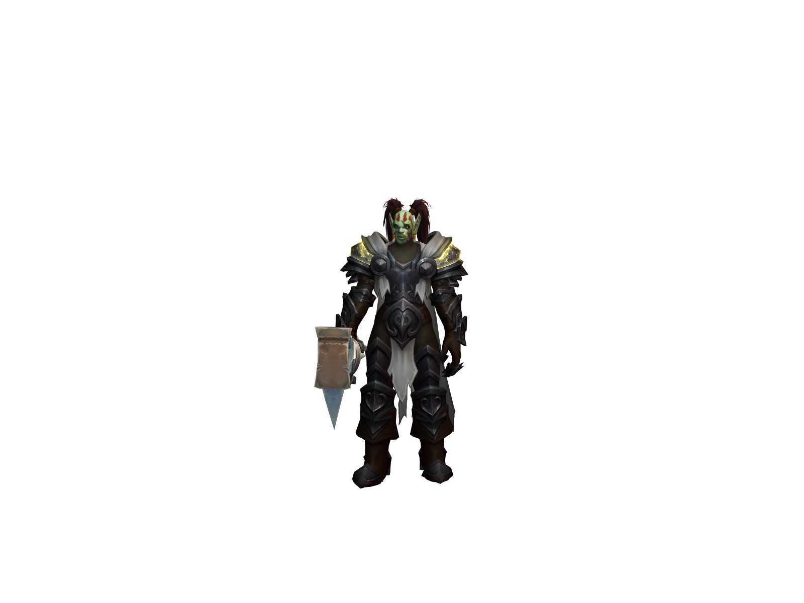 Khaliban 3D character render